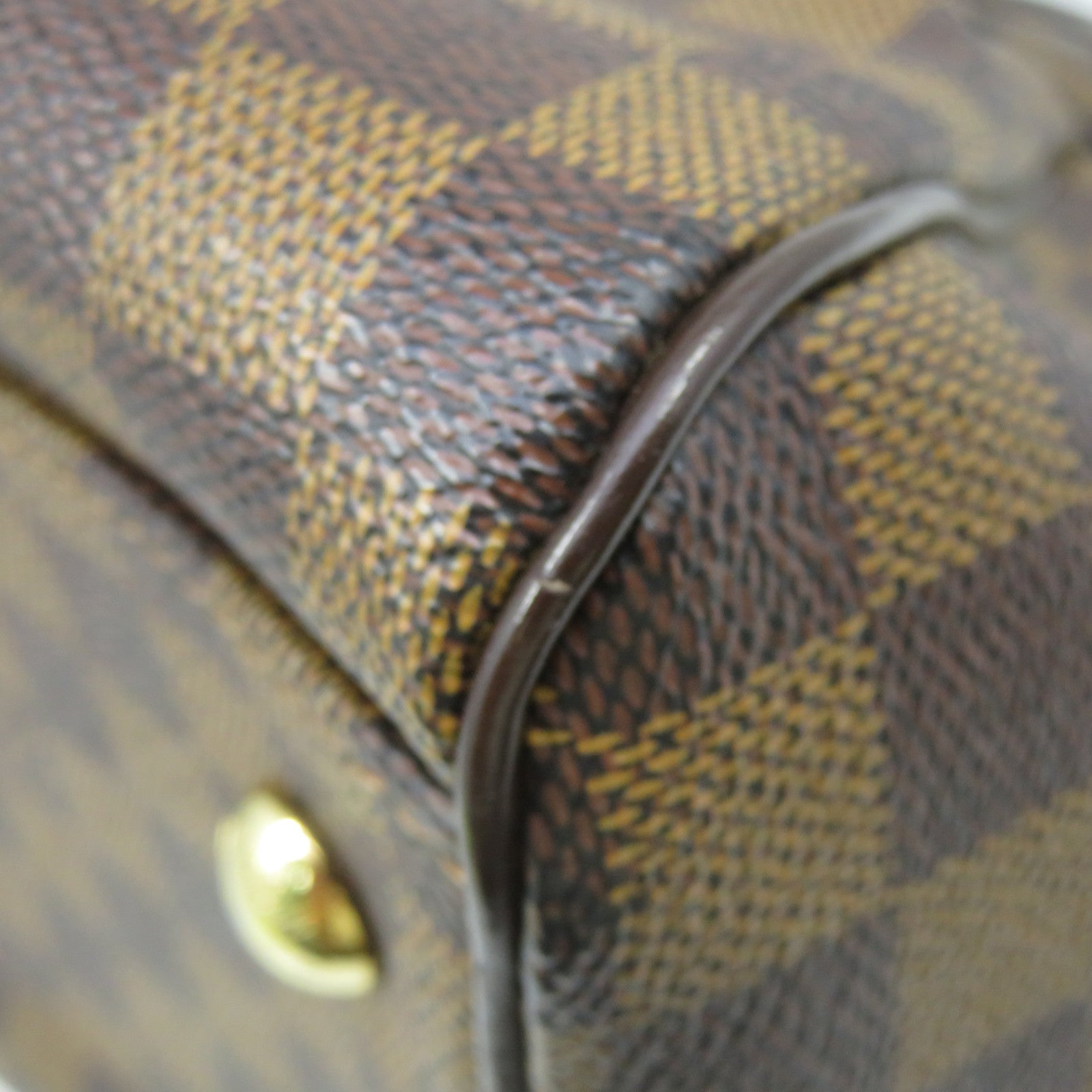 LOUIS VUITTON Damier Trevi PM 2Way Shoulder Bag手挽肩背兩用袋啡色