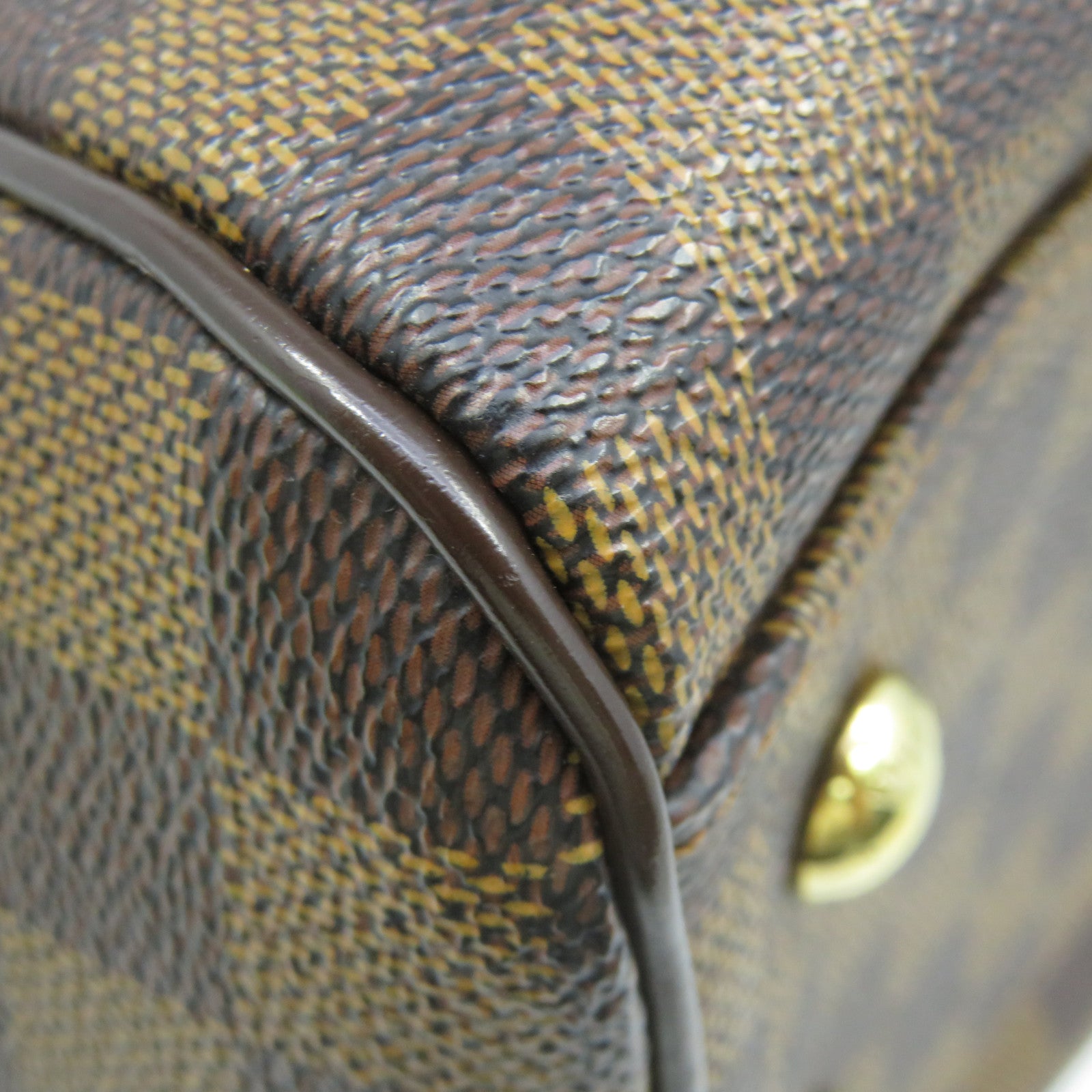 LOUIS VUITTON Damier Trevi PM 2Way Shoulder Bag手挽肩背兩用袋啡色