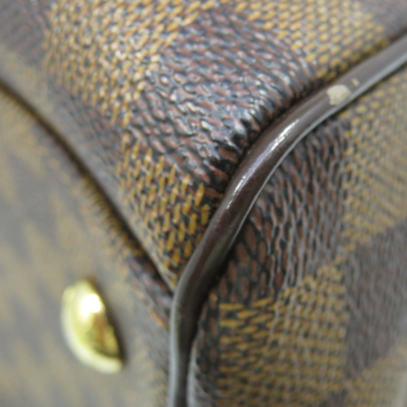 LOUIS VUITTON Damier Trevi PM 2Way Shoulder Bag手挽肩背兩用袋啡色