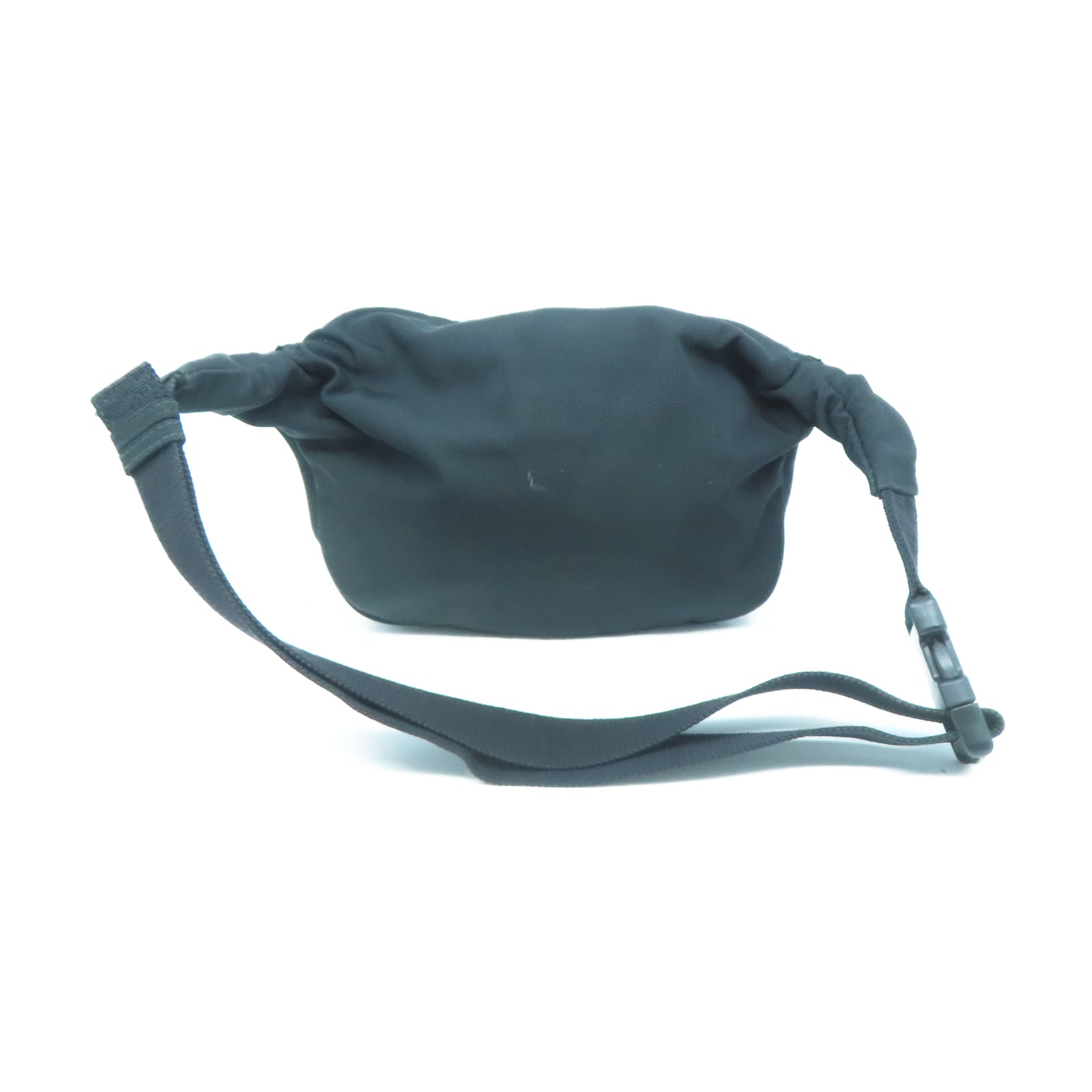 BALENCIAGA 【激減優惠】尼龍Waist Bag銀扣腰包黑色