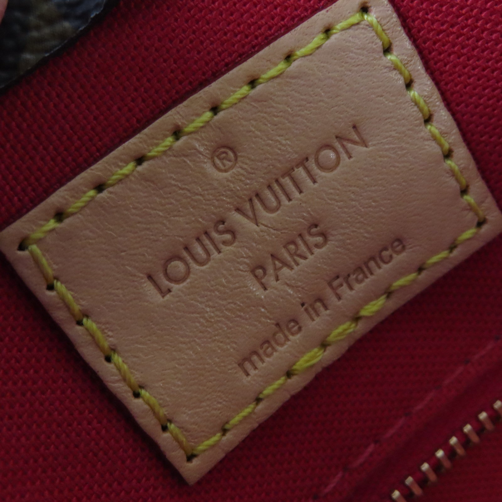 LOUIS VUITTON Monogram Sac Plat BB 2Way Shoulder Bag金扣手挽肩背兩用袋啡色