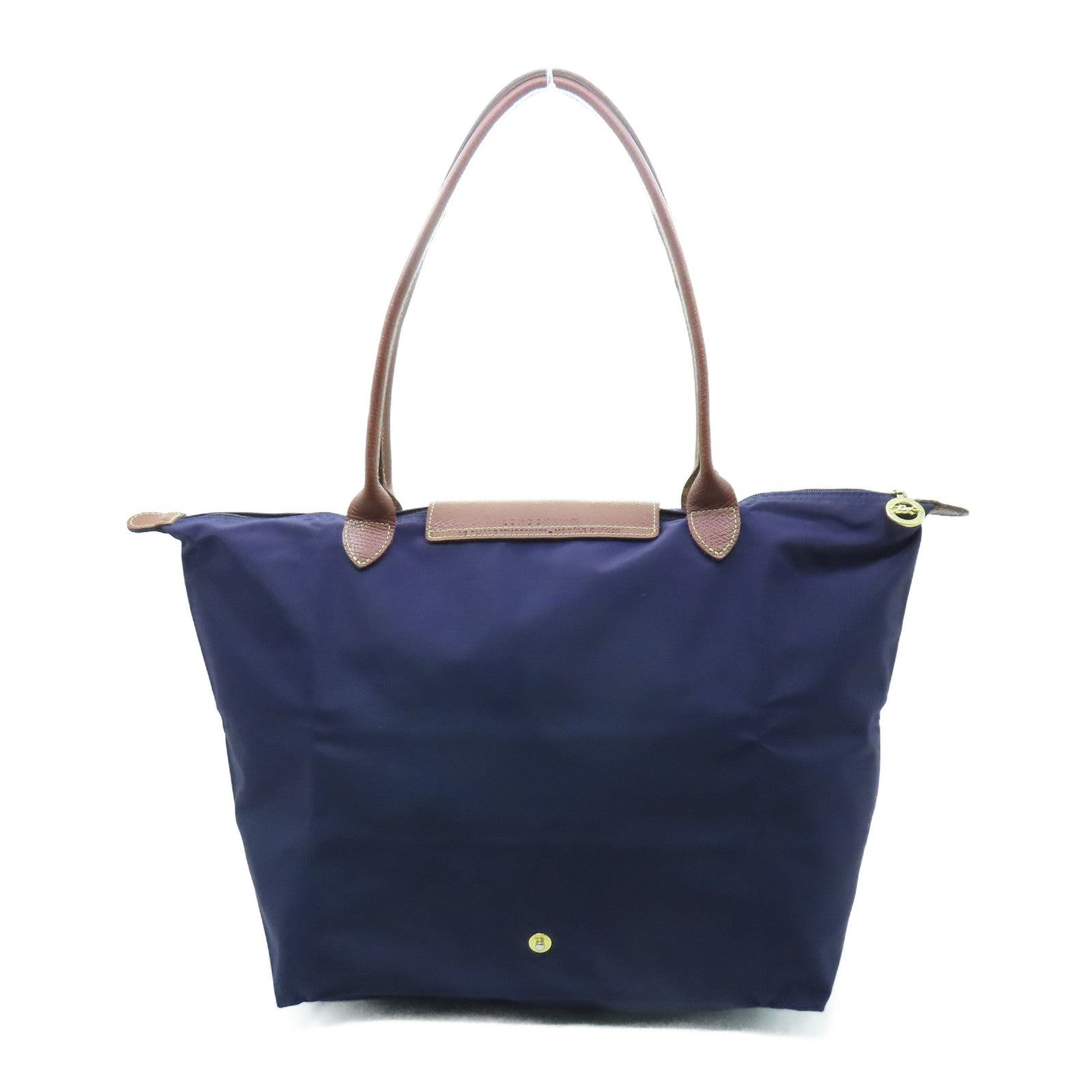 Longchamp 尼龍Shoulder Bag金扣肩背袋紫色