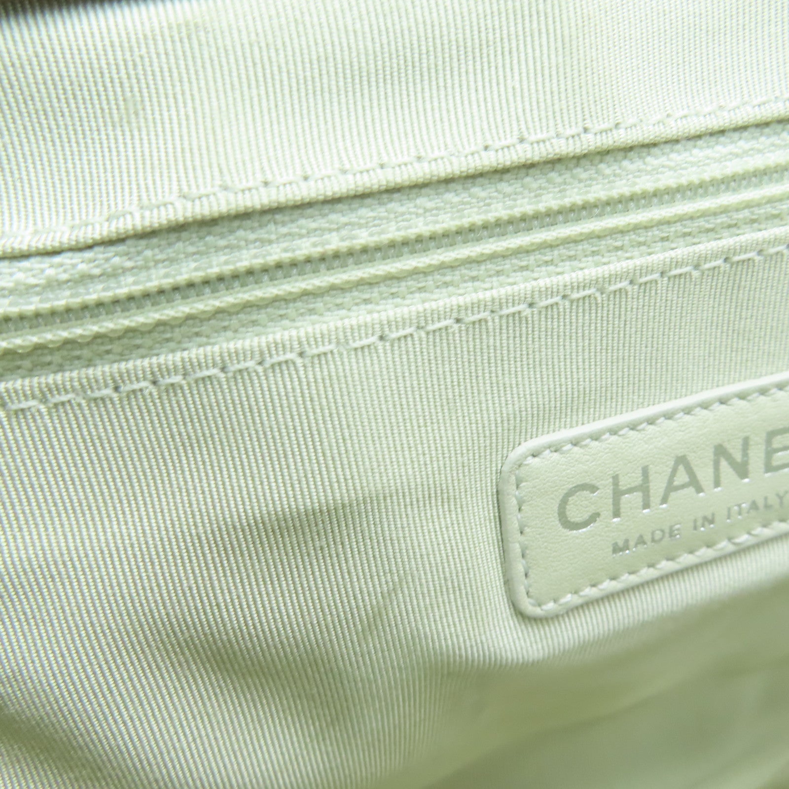 CHANEL 【激減優惠】菱格羊皮皮革Chain Shoulder Bag銀扣肩背袋啡色