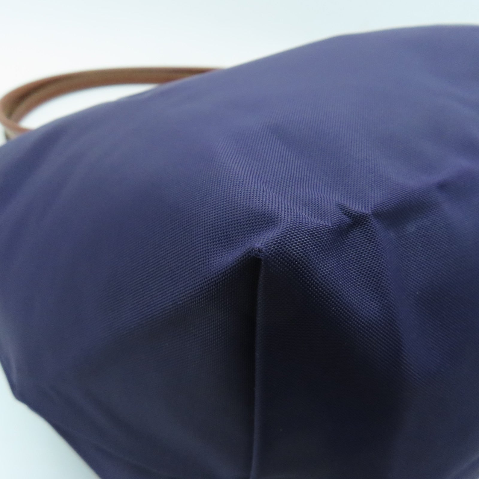 Longchamp 尼龍Shoulder Bag金扣肩背袋紫色