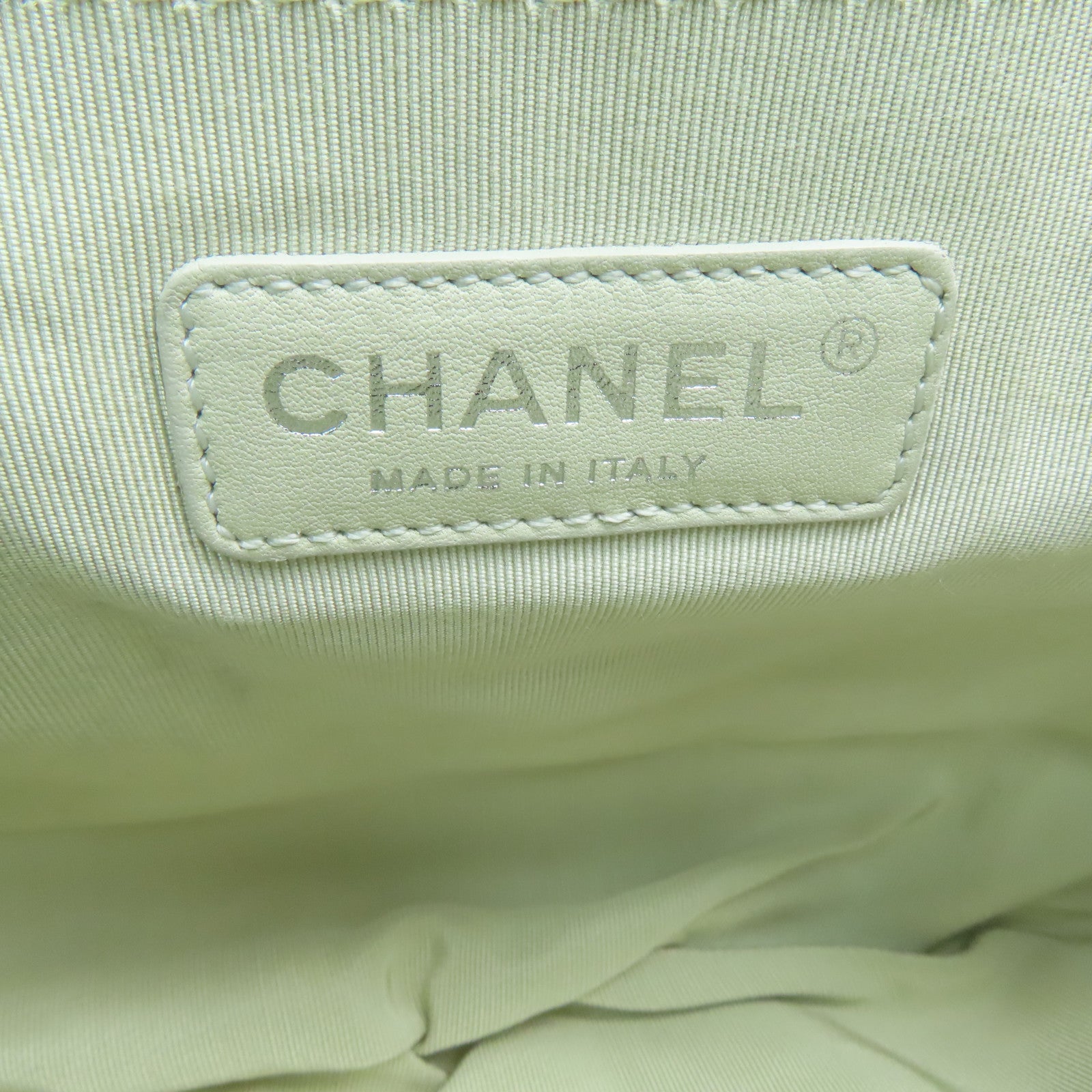 CHANEL 【激減優惠】菱格羊皮皮革Chain Shoulder Bag銀扣肩背袋啡色