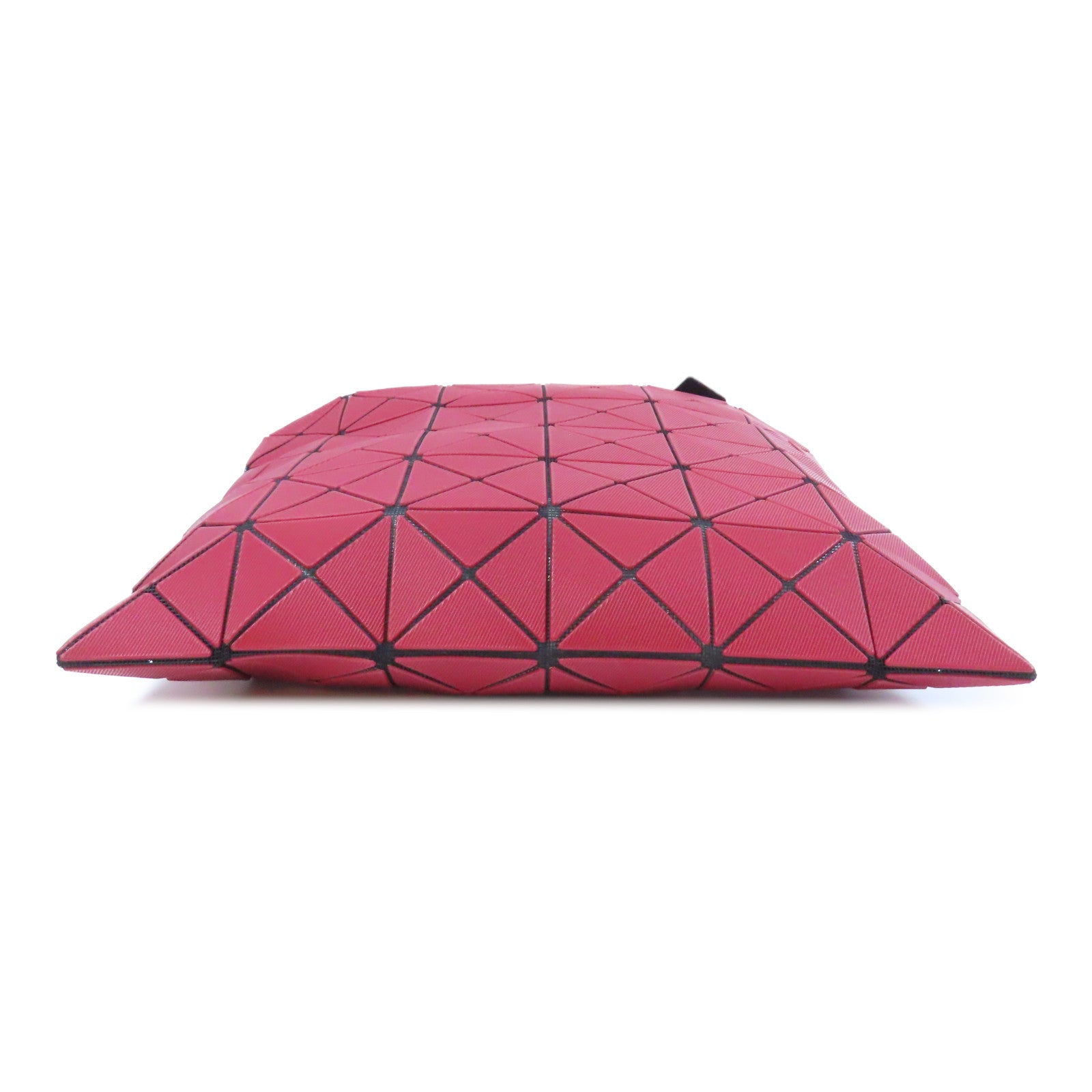 ISSEY MIYAKE PVC Shoulder Bag銀扣肩背袋紅色