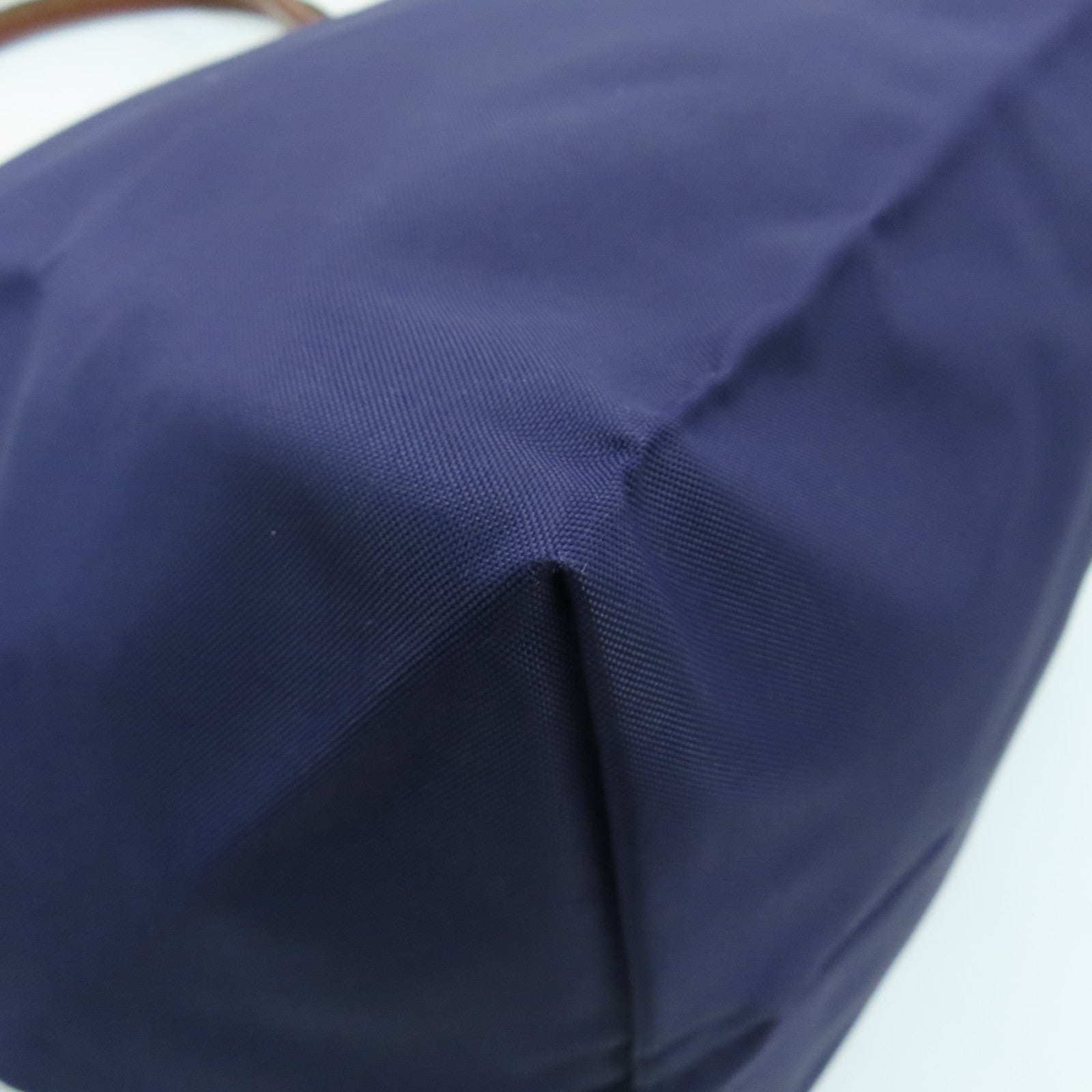 Longchamp 尼龍Shoulder Bag金扣肩背袋紫色