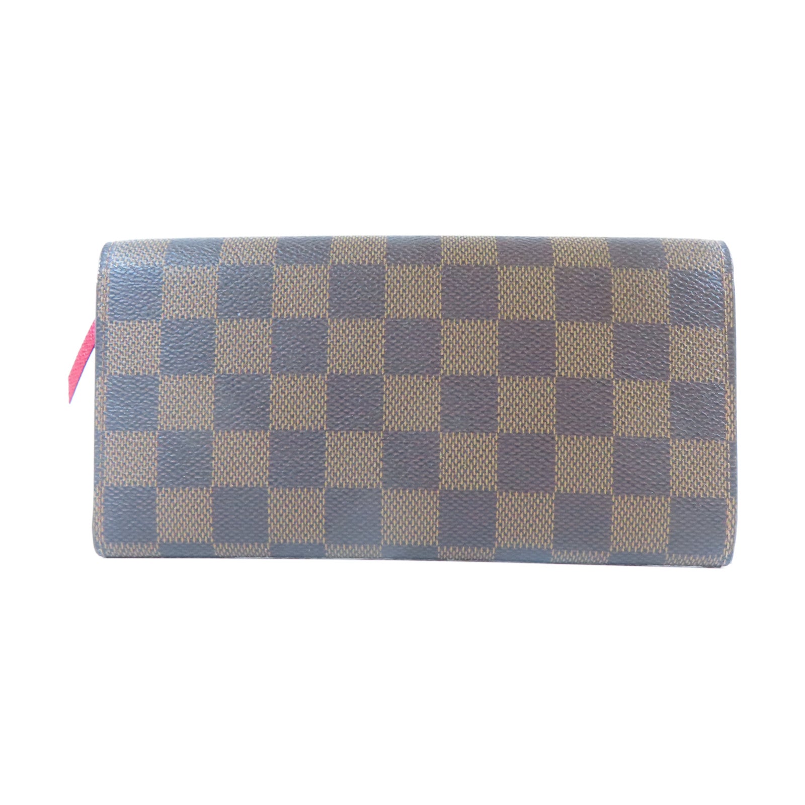 LOUIS VUITTON Damier Emily Long Wallet金扣長錢包啡色