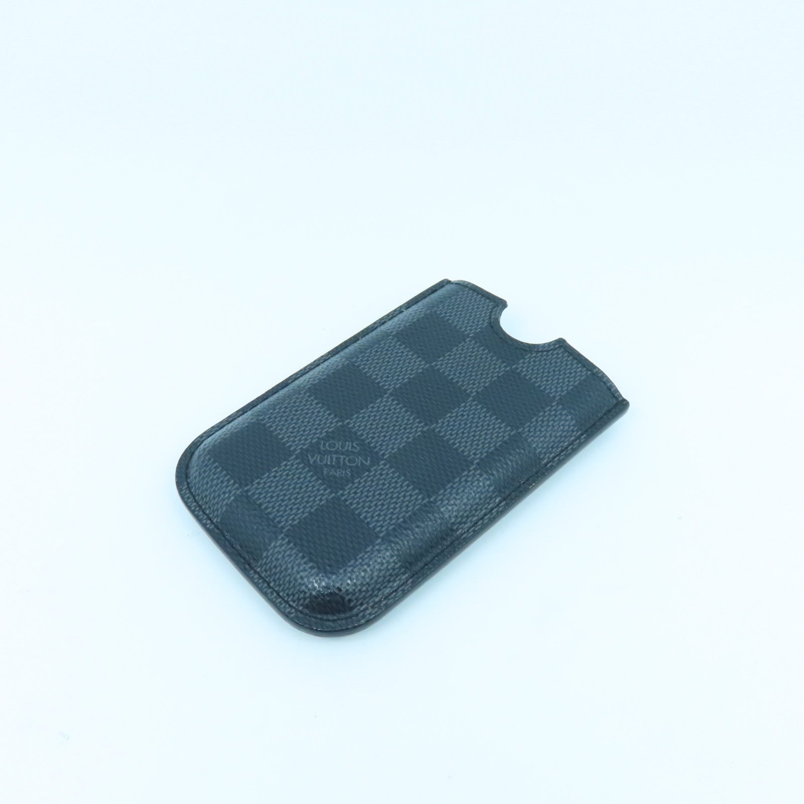 LOUIS VUITTON 【激減優惠】Damier Graphite Phone Case手機殼黑色