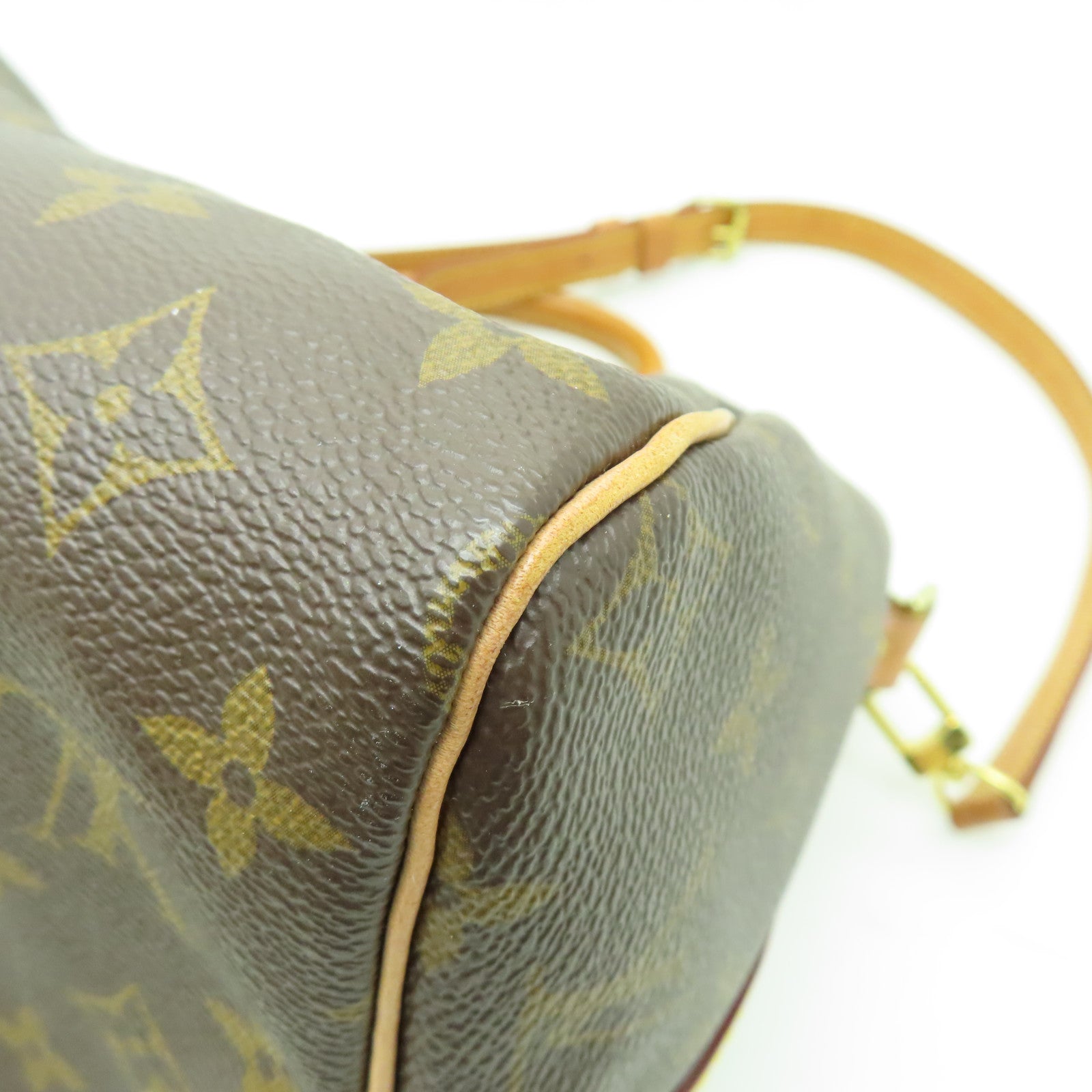LOUIS VUITTON Monogram Speedy Bandouliere 30金扣手挽肩背兩用袋棕色