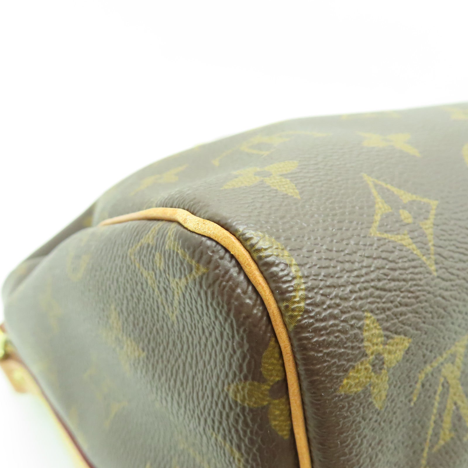 LOUIS VUITTON Monogram Speedy Bandouliere 30金扣手挽肩背兩用袋棕色