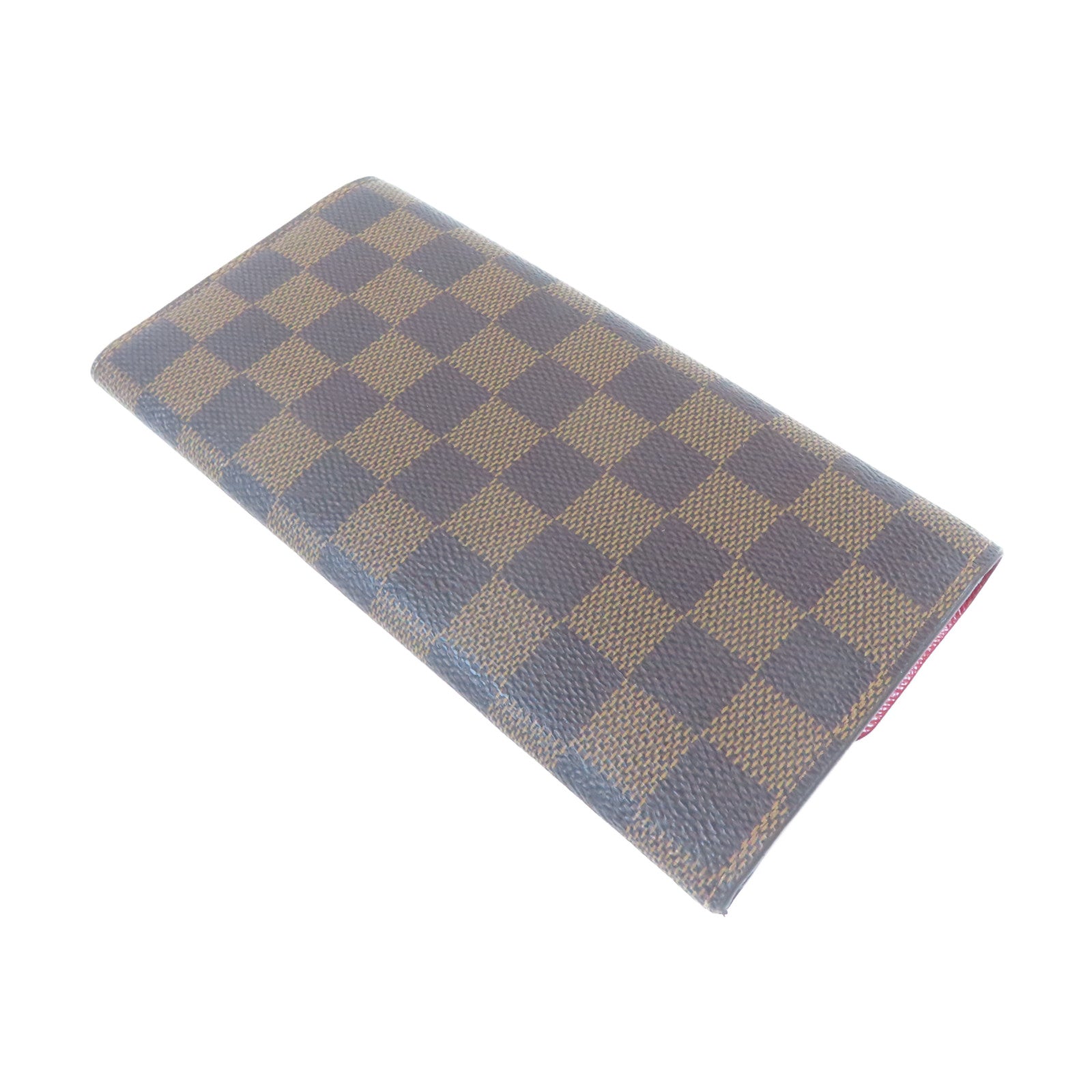 LOUIS VUITTON Damier Emily Long Wallet金扣長錢包啡色