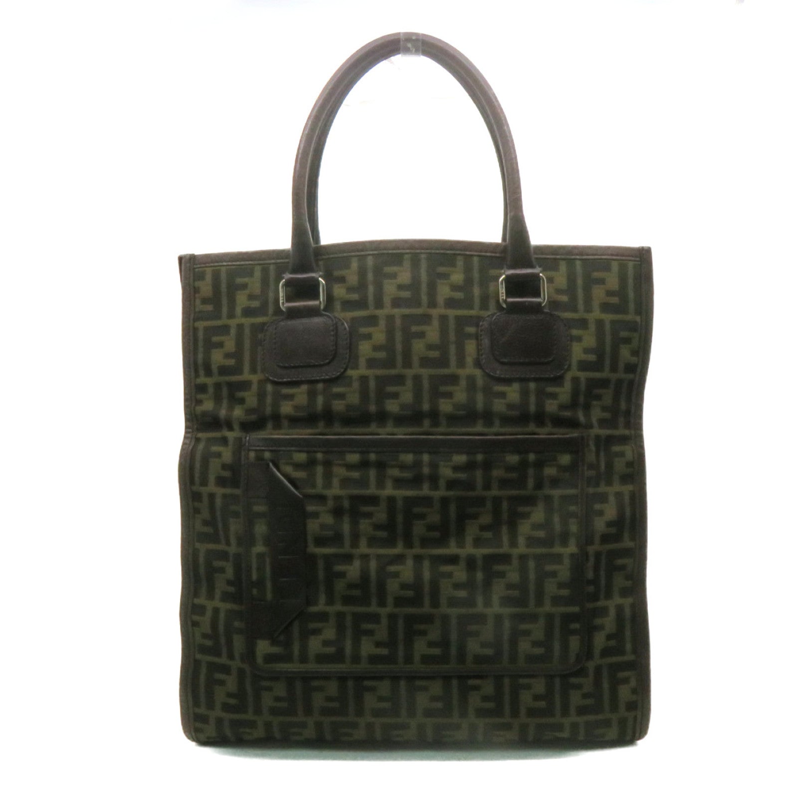 FENDI 帆布Tote Bag手挽袋啡色