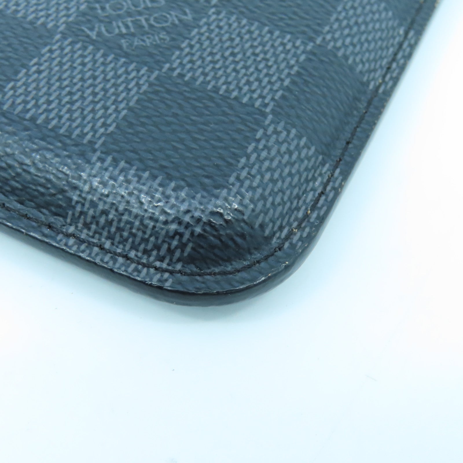 LOUIS VUITTON 【激減優惠】Damier Graphite Phone Case手機殼黑色