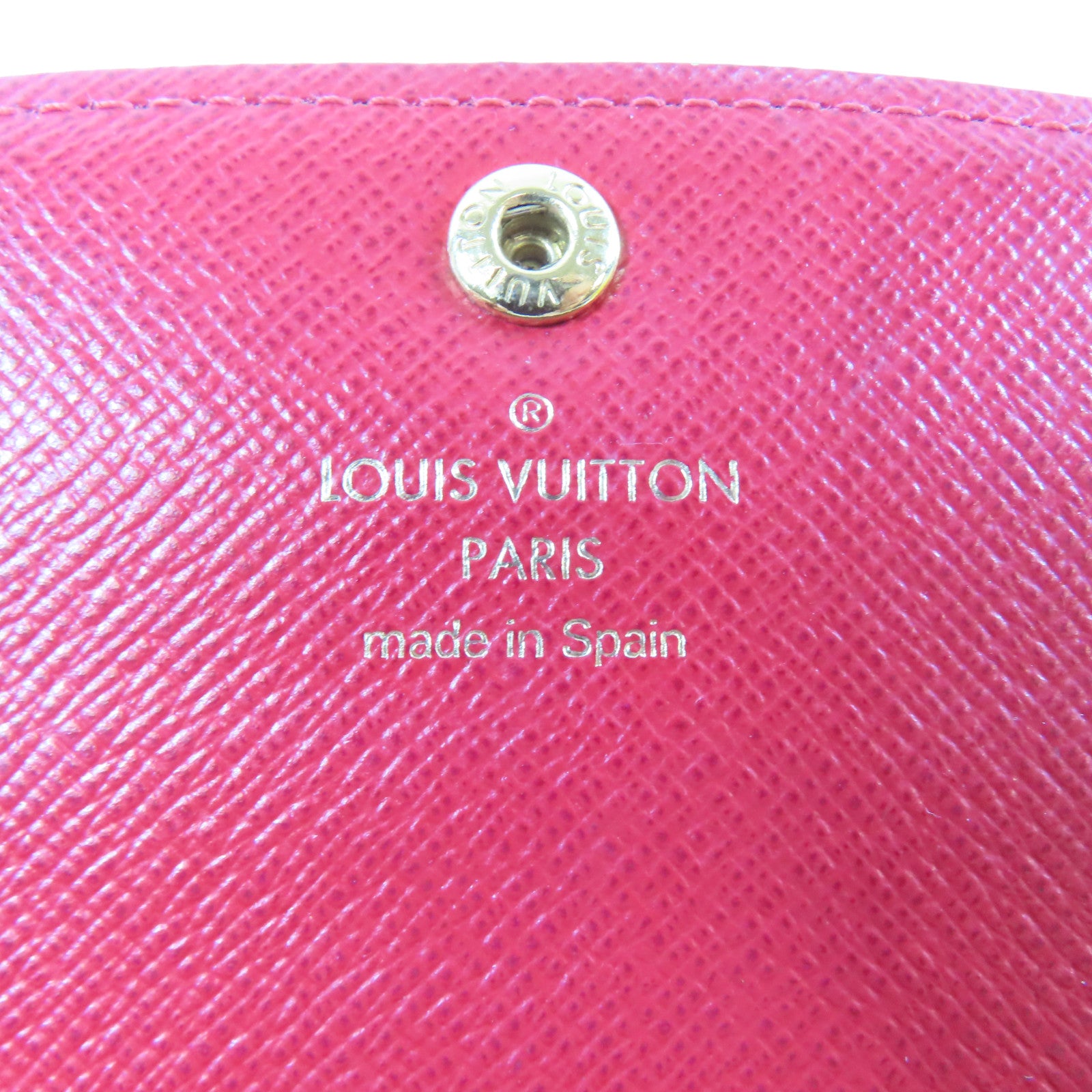 LOUIS VUITTON Damier Emily Long Wallet金扣長錢包啡色