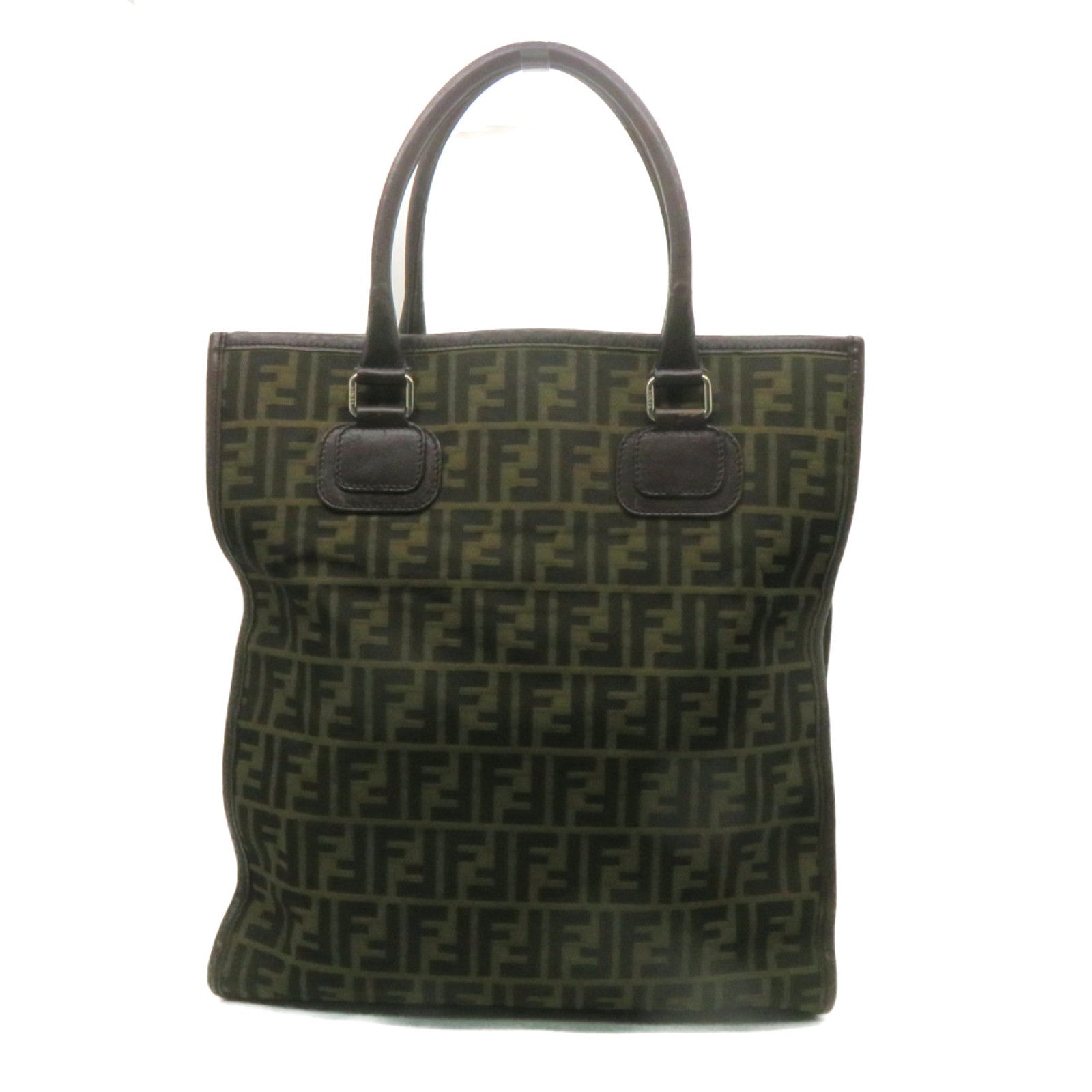 FENDI 帆布Tote Bag手挽袋啡色