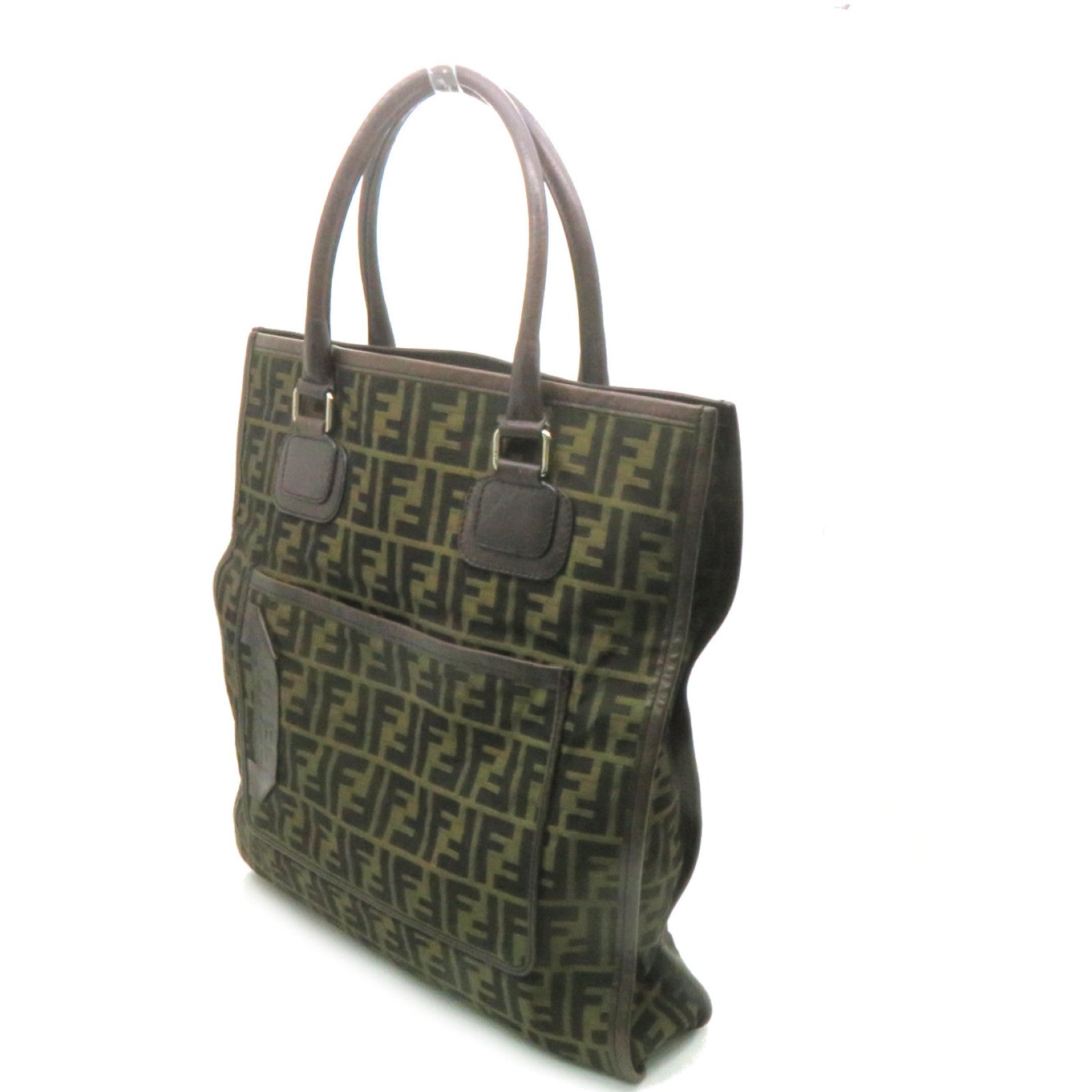 FENDI 帆布Tote Bag手挽袋啡色