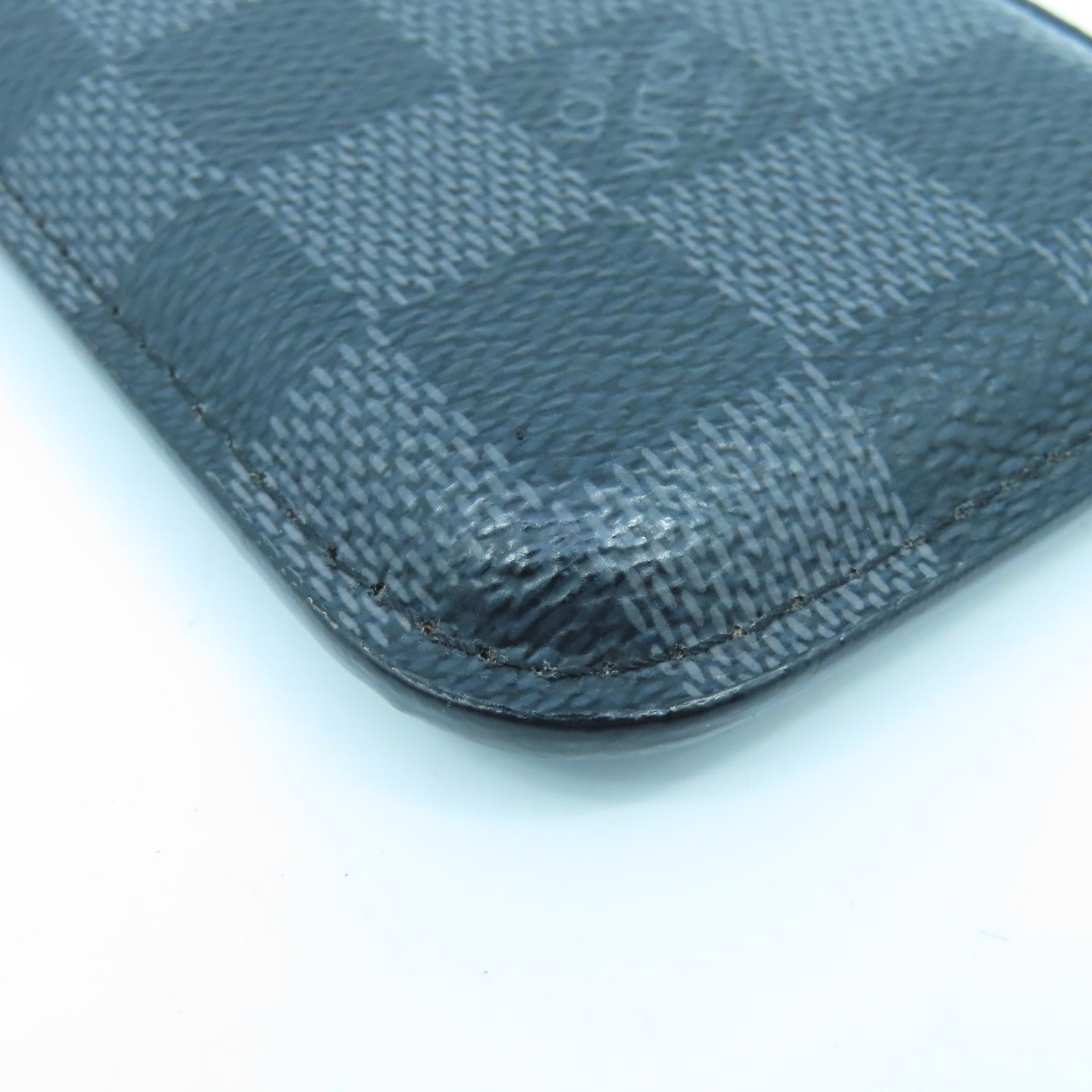 LOUIS VUITTON 【激減優惠】Damier Graphite Phone Case手機殼黑色