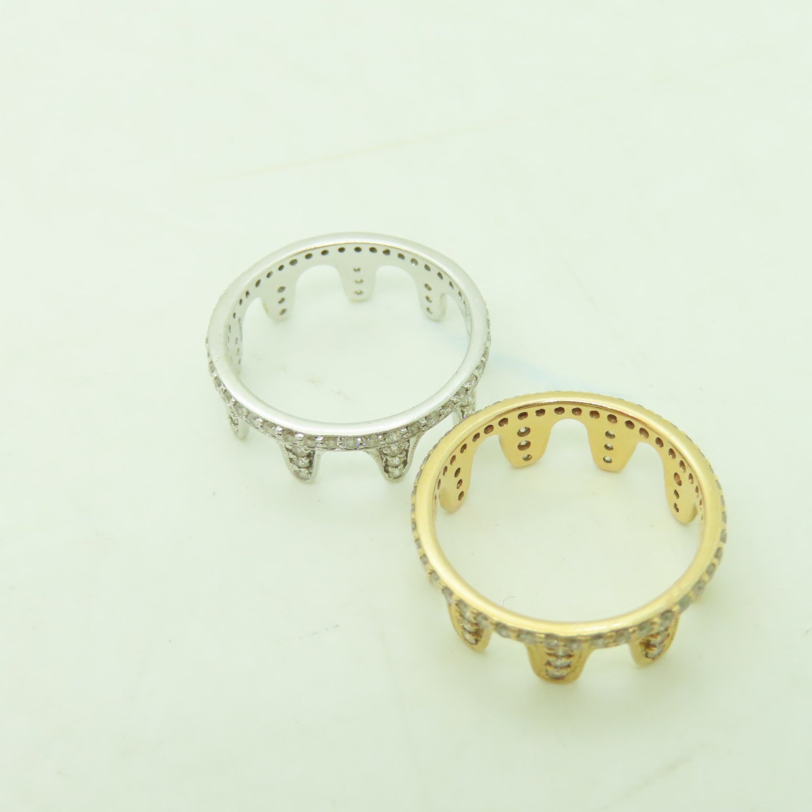 JEWELRY 【激減優惠】18K黃金/白金Diamond Ring 1.1ct鑽石戒指US#6