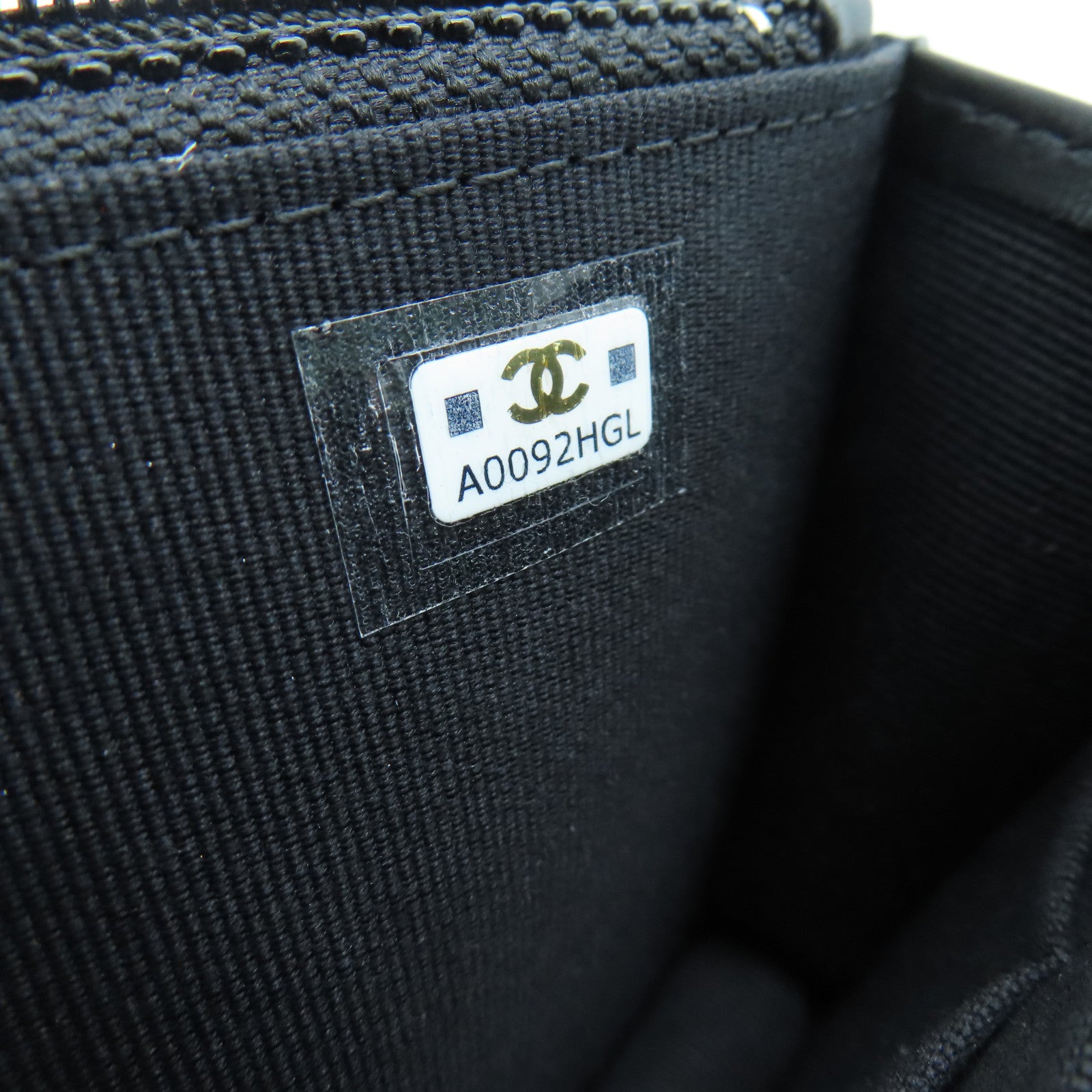 CHANEL 斜紋牛皮皮革2.55 Chain Shoulder鏈帶肩背袋黑色