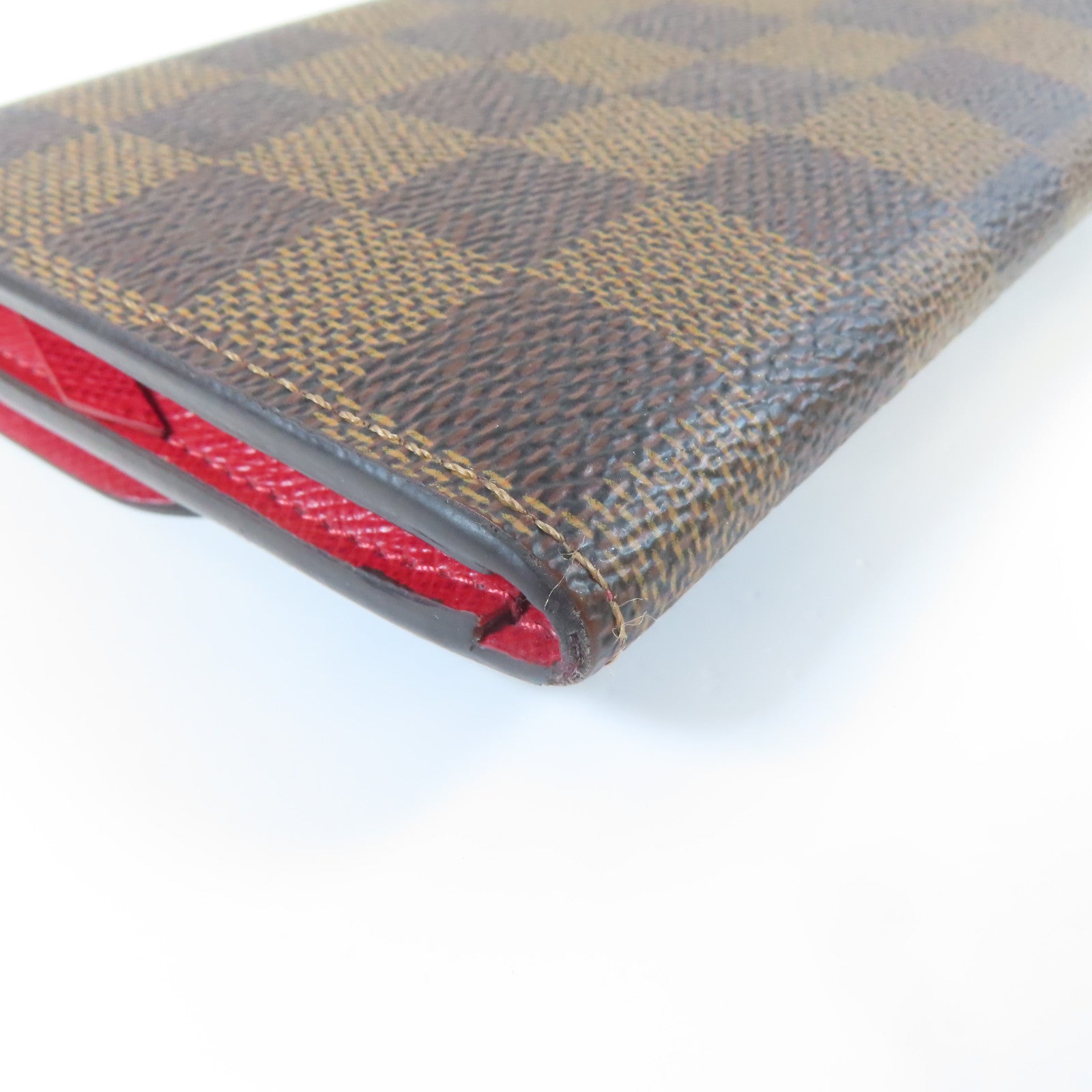 LOUIS VUITTON Damier Emily Long Wallet金扣長錢包啡色