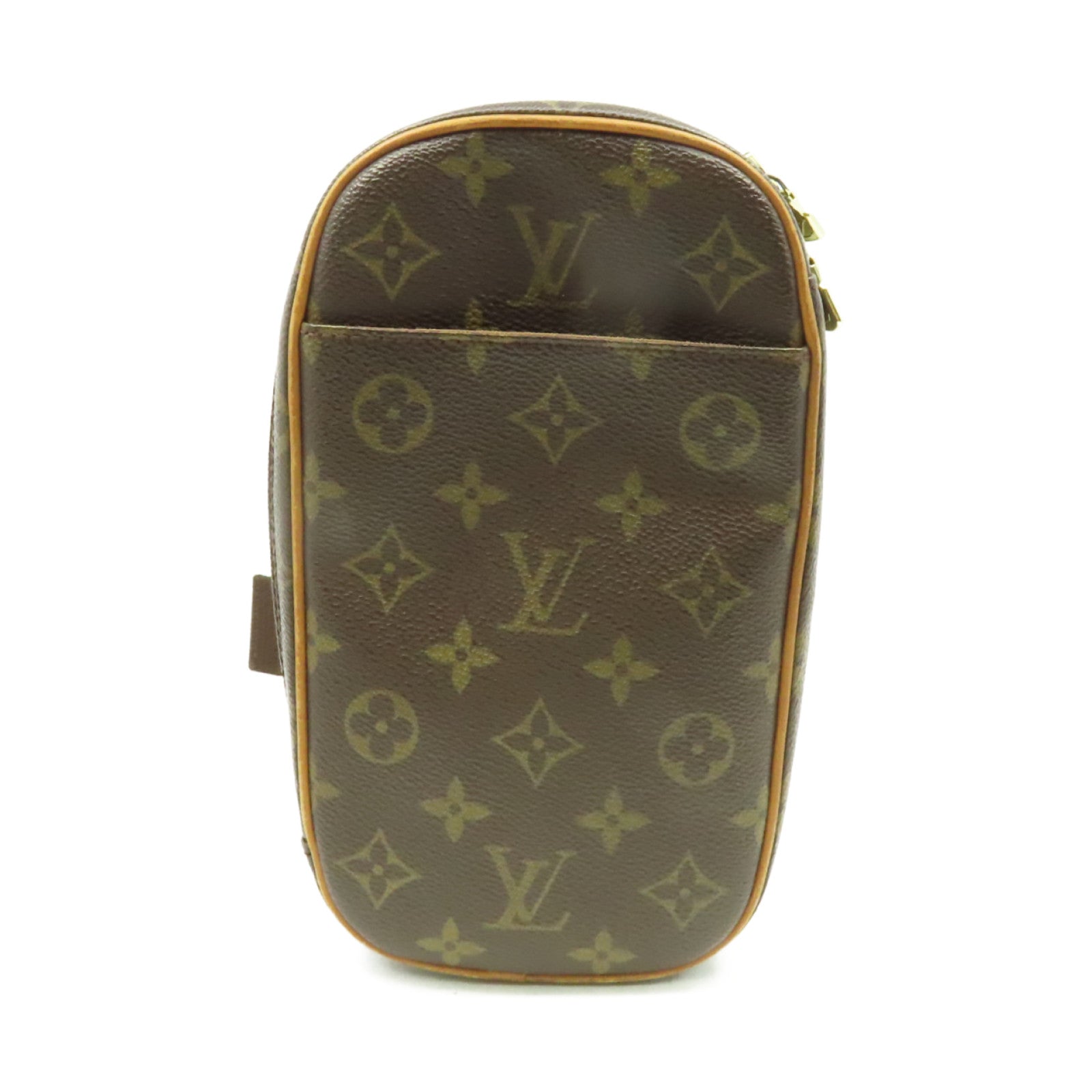 LOUIS VUITTON Monogram Pochette Gange Waist Bag腰包啡色