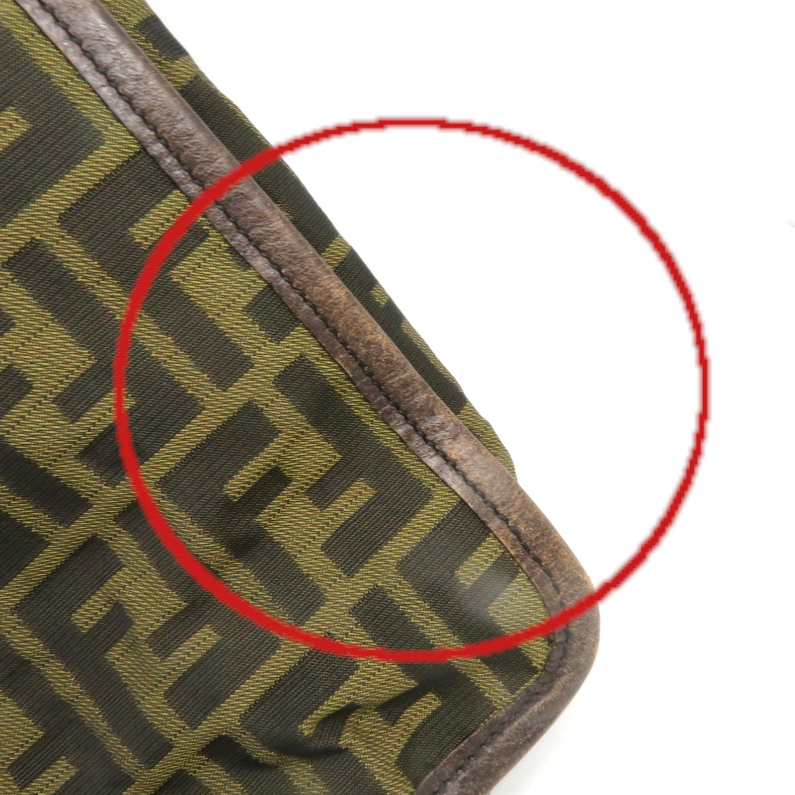 FENDI 帆布Tote Bag手挽袋啡色