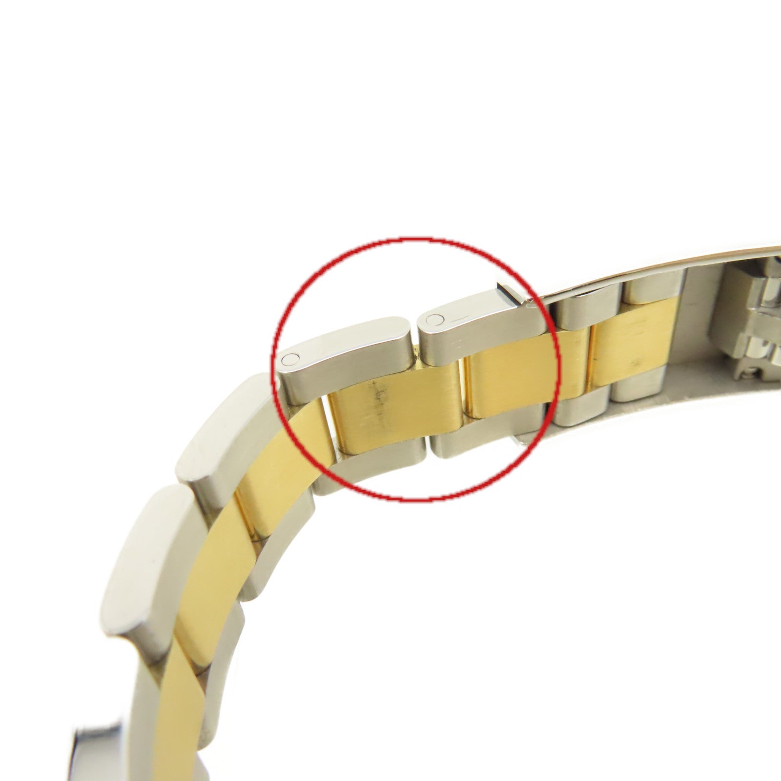 ROLEX 18K黃金/不鏽鋼/鑽石Datejust Watch自動機芯手錶黑色