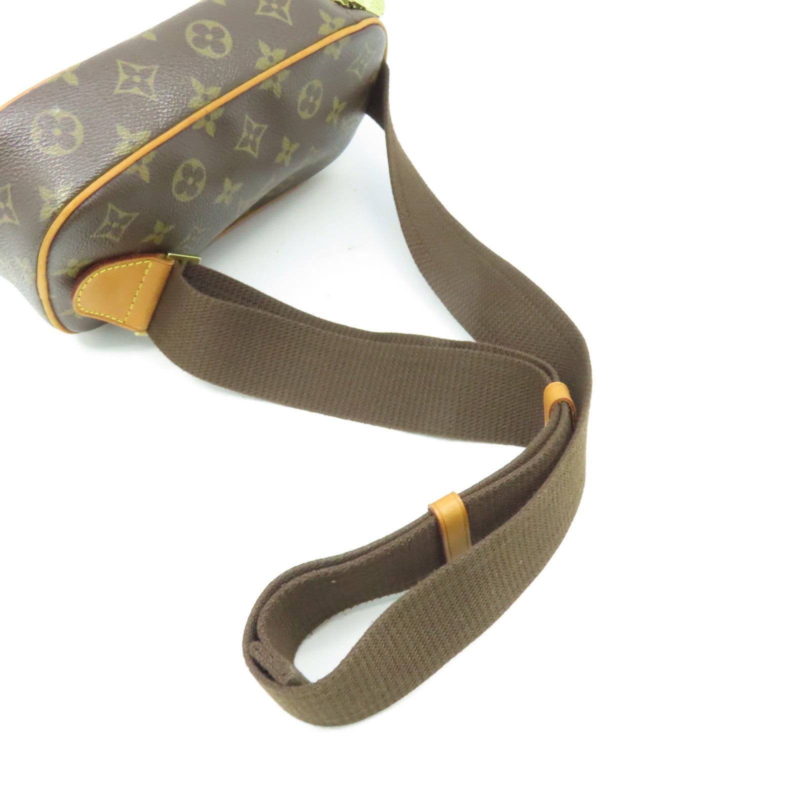LOUIS VUITTON Monogram Pochette Gange Waist Bag腰包啡色