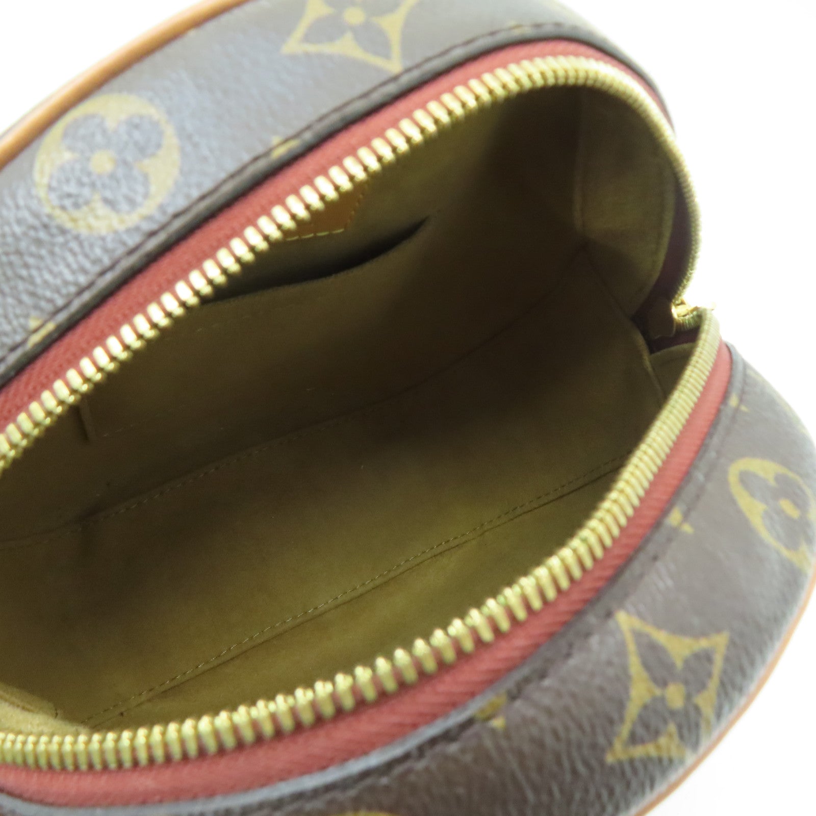 LOUIS VUITTON Monogram Boite Chapeau Souple MM金扣肩背袋啡色