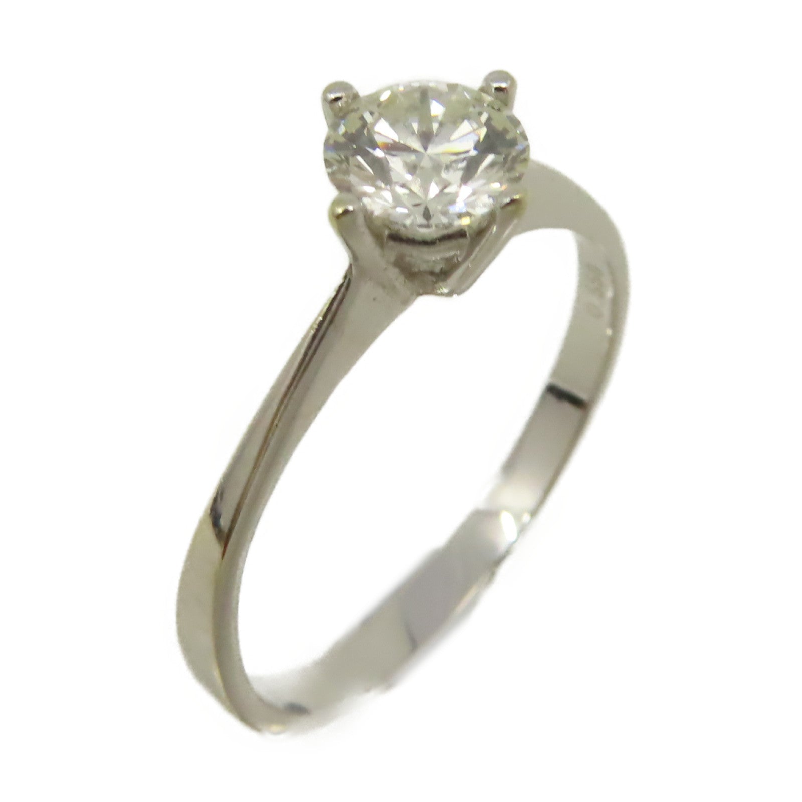 JEWELRY 18K白金Diamond Ring 0.55ct鑽石戒指US#7
