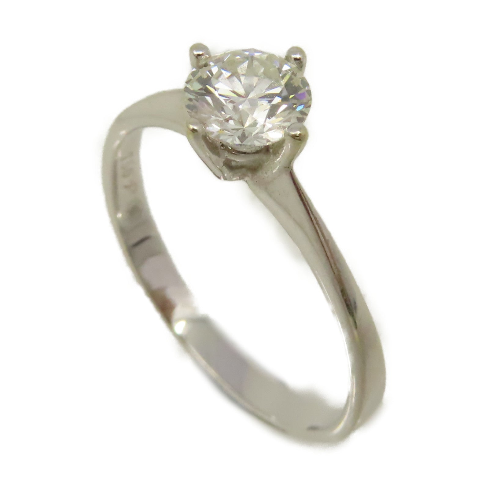 JEWELRY 18K白金Diamond Ring 0.55ct鑽石戒指US#7