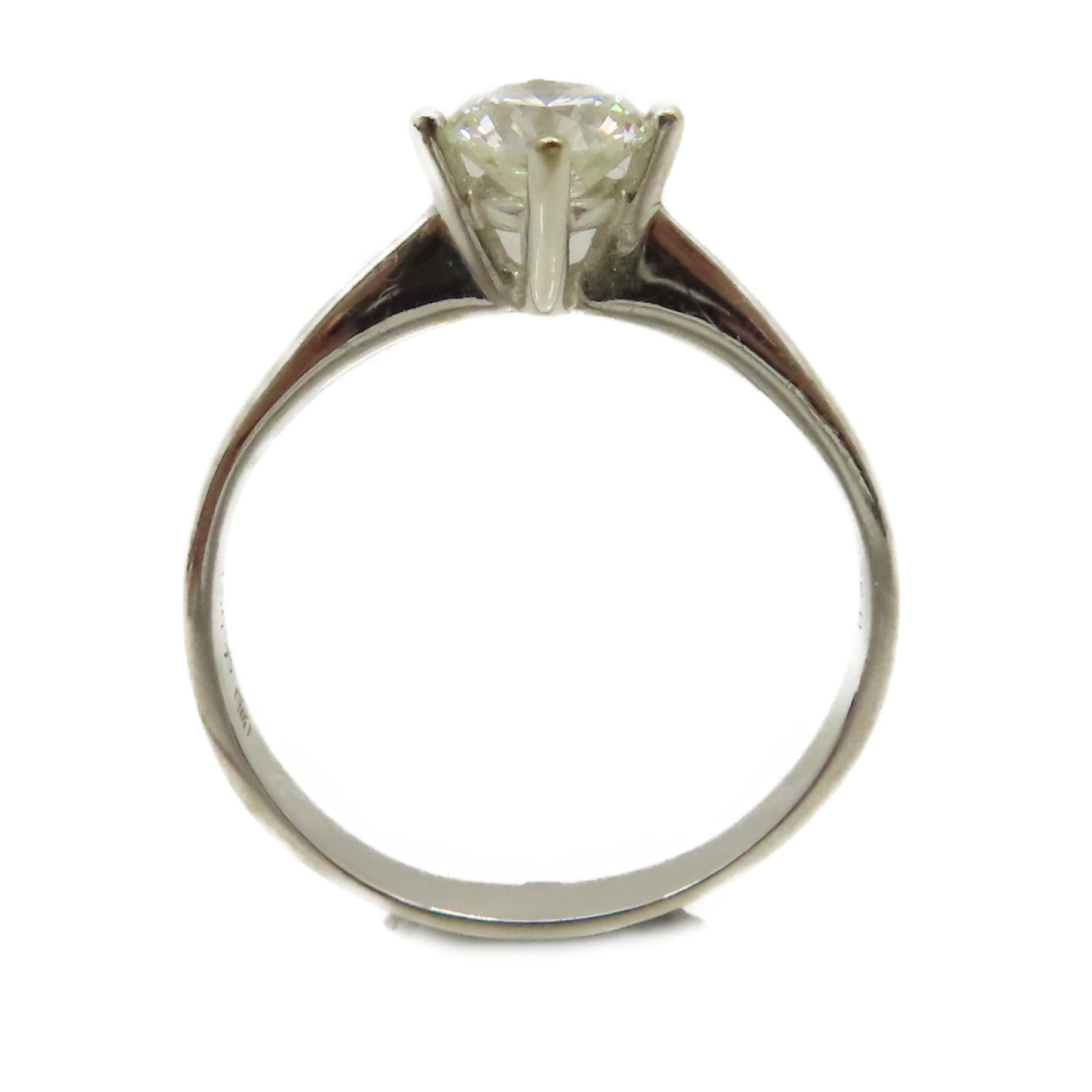 JEWELRY 18K白金Diamond Ring 0.55ct鑽石戒指US#7