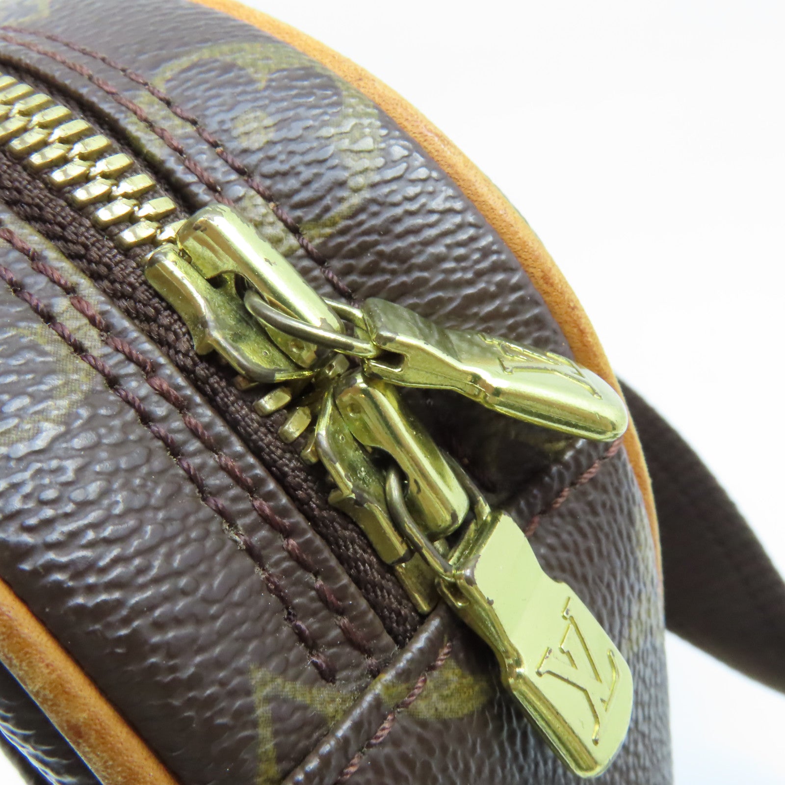 LOUIS VUITTON Monogram Pochette Gange Waist Bag腰包啡色