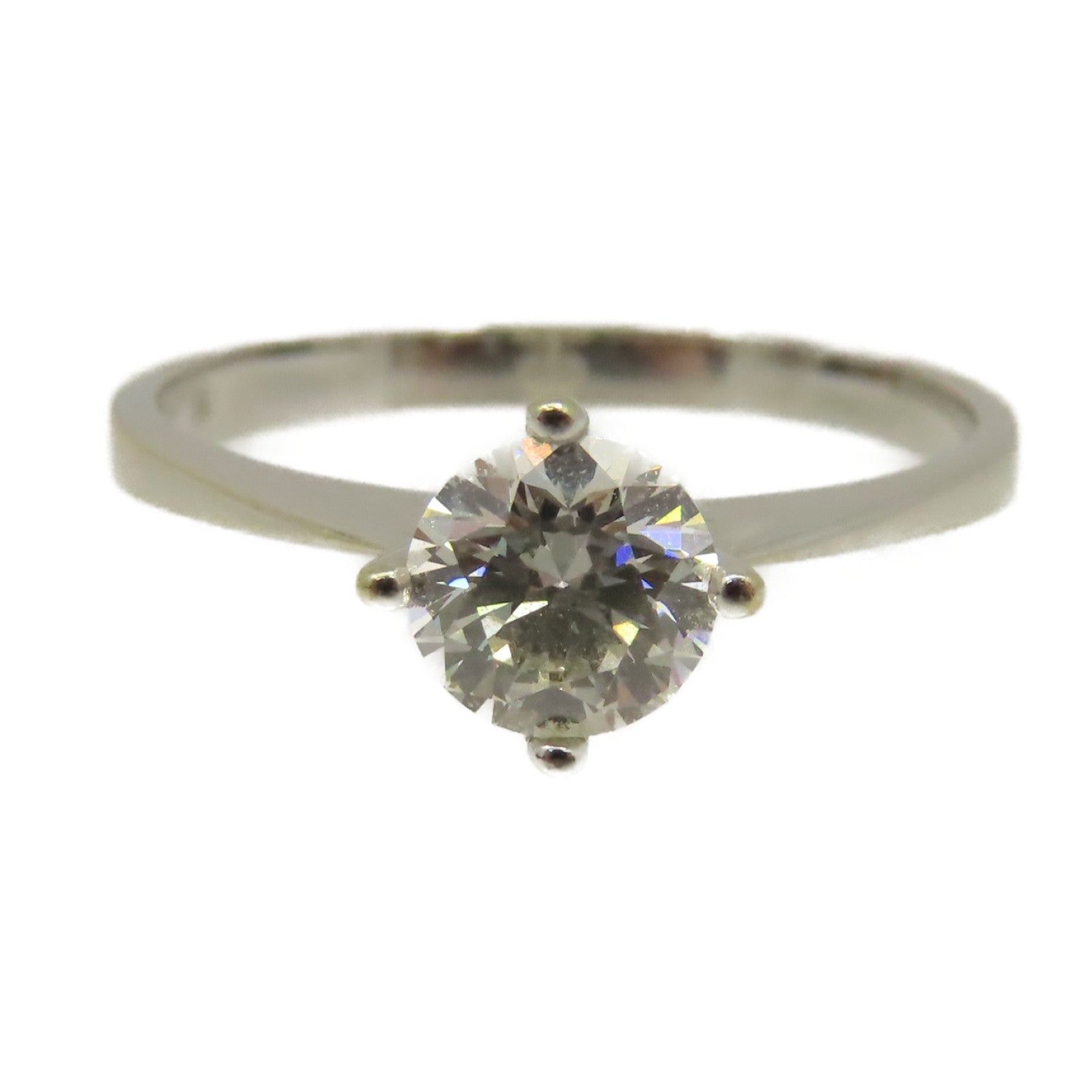 JEWELRY 18K白金Diamond Ring 0.55ct鑽石戒指US#7