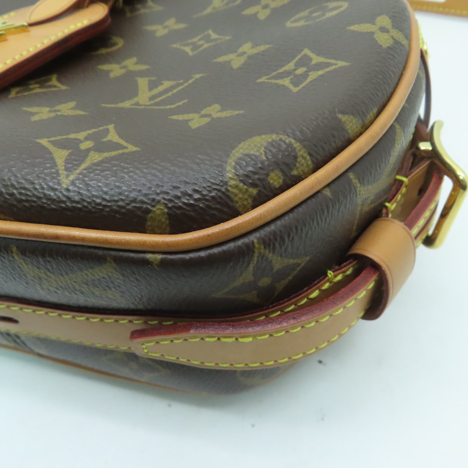 LOUIS VUITTON Monogram Boite Chapeau Souple MM金扣肩背袋啡色