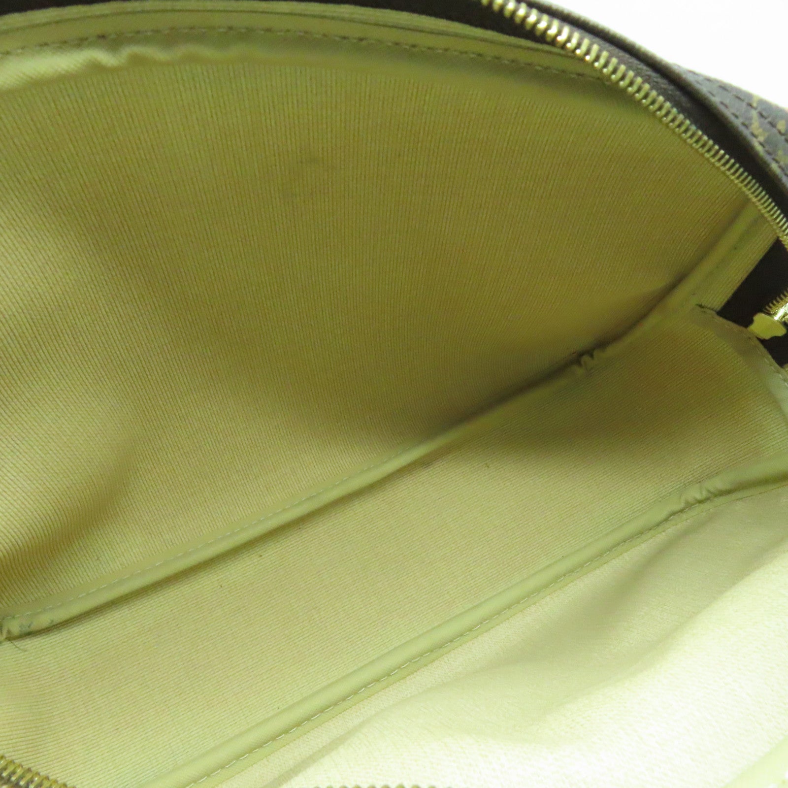 LOUIS VUITTON Monogram Reporter PM金扣肩背袋啡色