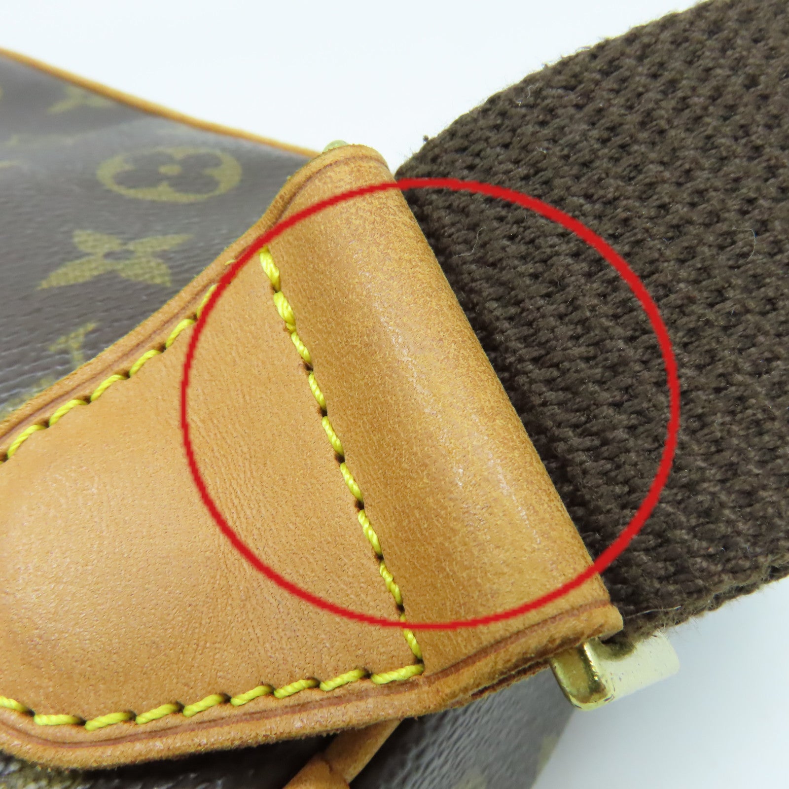 LOUIS VUITTON Monogram Pochette Gange Waist Bag腰包啡色