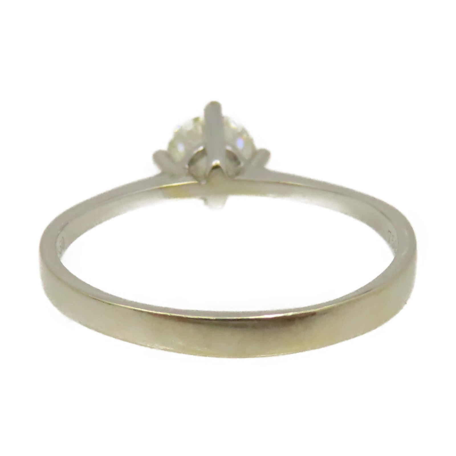 JEWELRY 18K白金Diamond Ring 0.55ct鑽石戒指US#7
