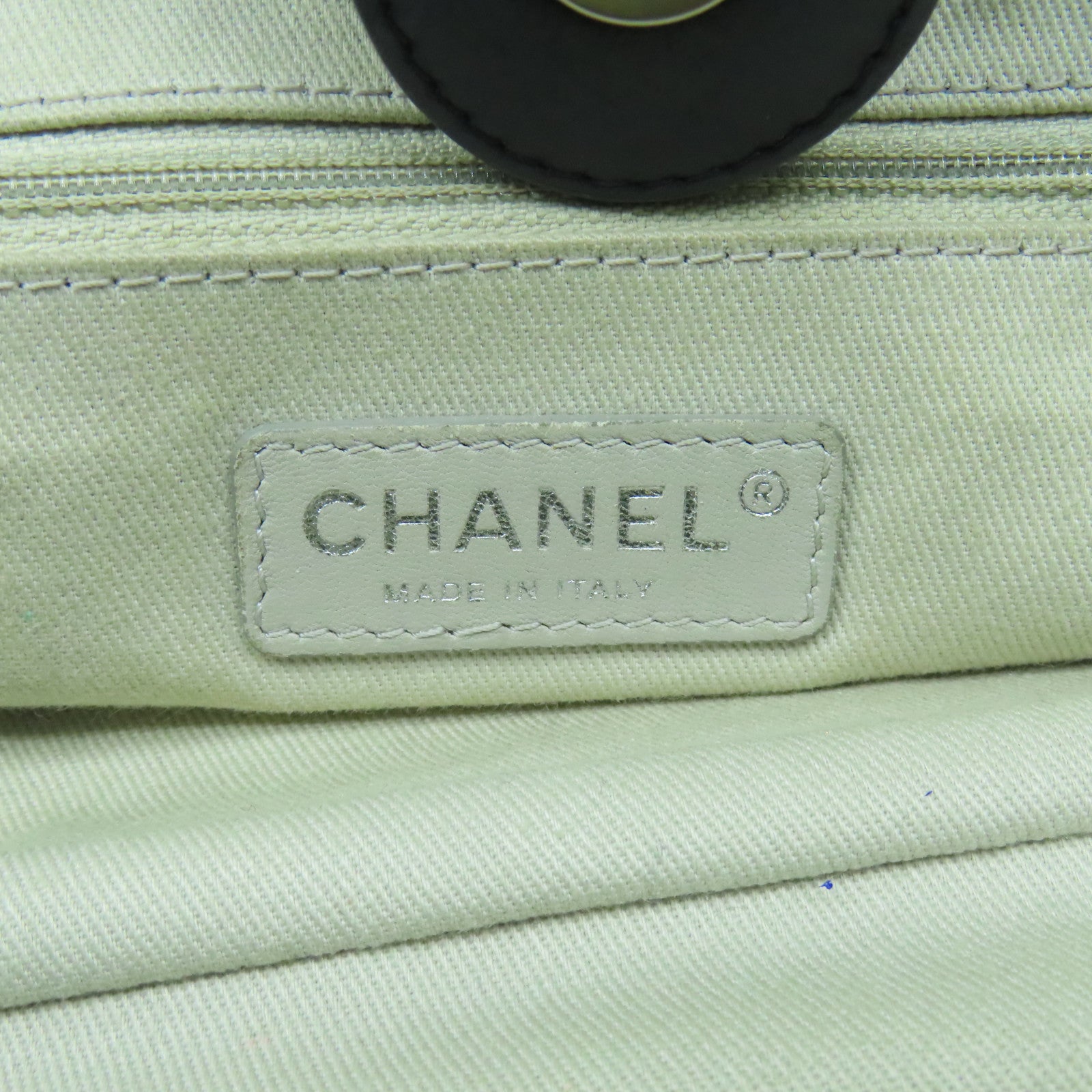 CHANEL 菱格牛皮皮革Shoulder Bag銀扣手挽肩背兩用袋黑色