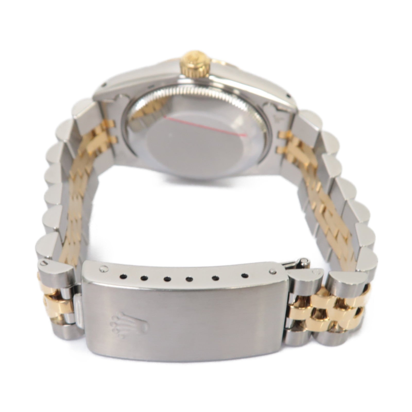 ROLEX Datejust18K黄金/不鏽鋼手錶自動機芯米色