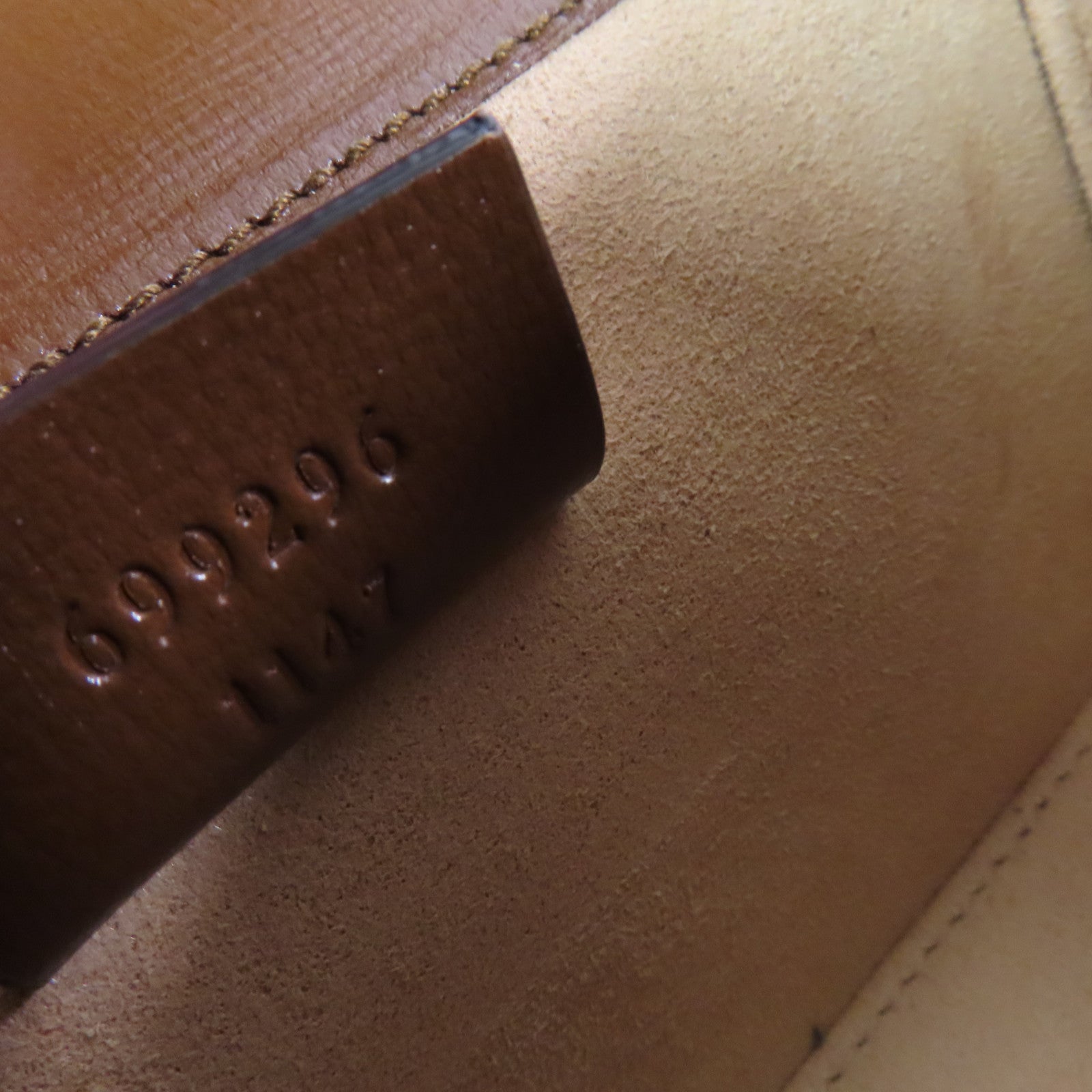 GUCCI 塗層帆布Horsebit 1955 Mini Shoulder Bag肩背袋啡色
