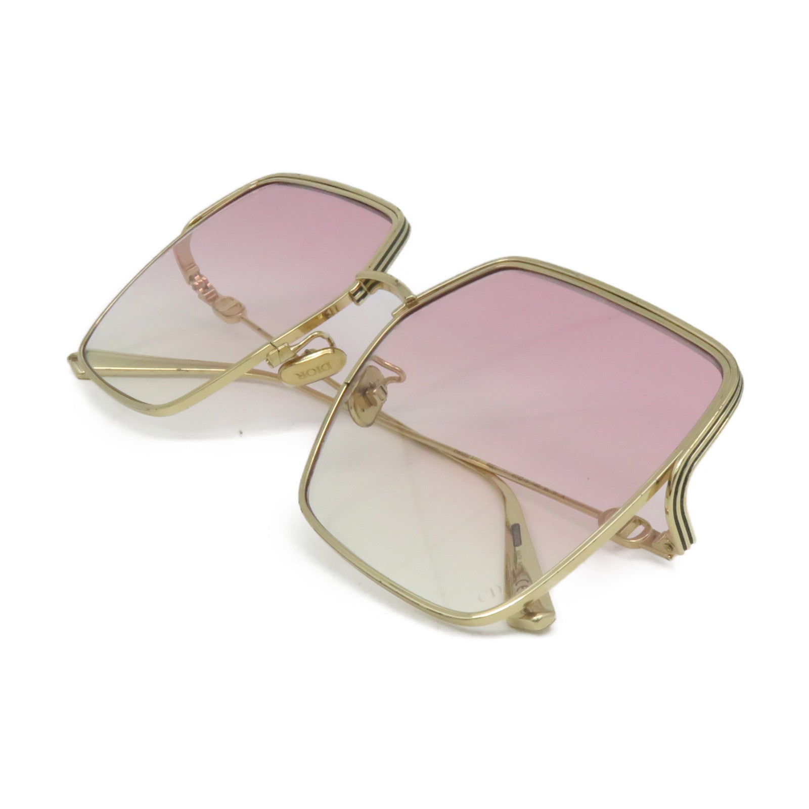Dior 金屬Sunglasses太陽眼鏡金色/紫色