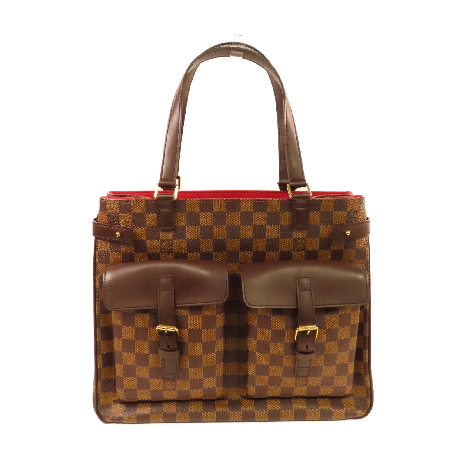 LOUIS VUITTON Damier Uzes Shoulder Tote Bag肩背袋啡色