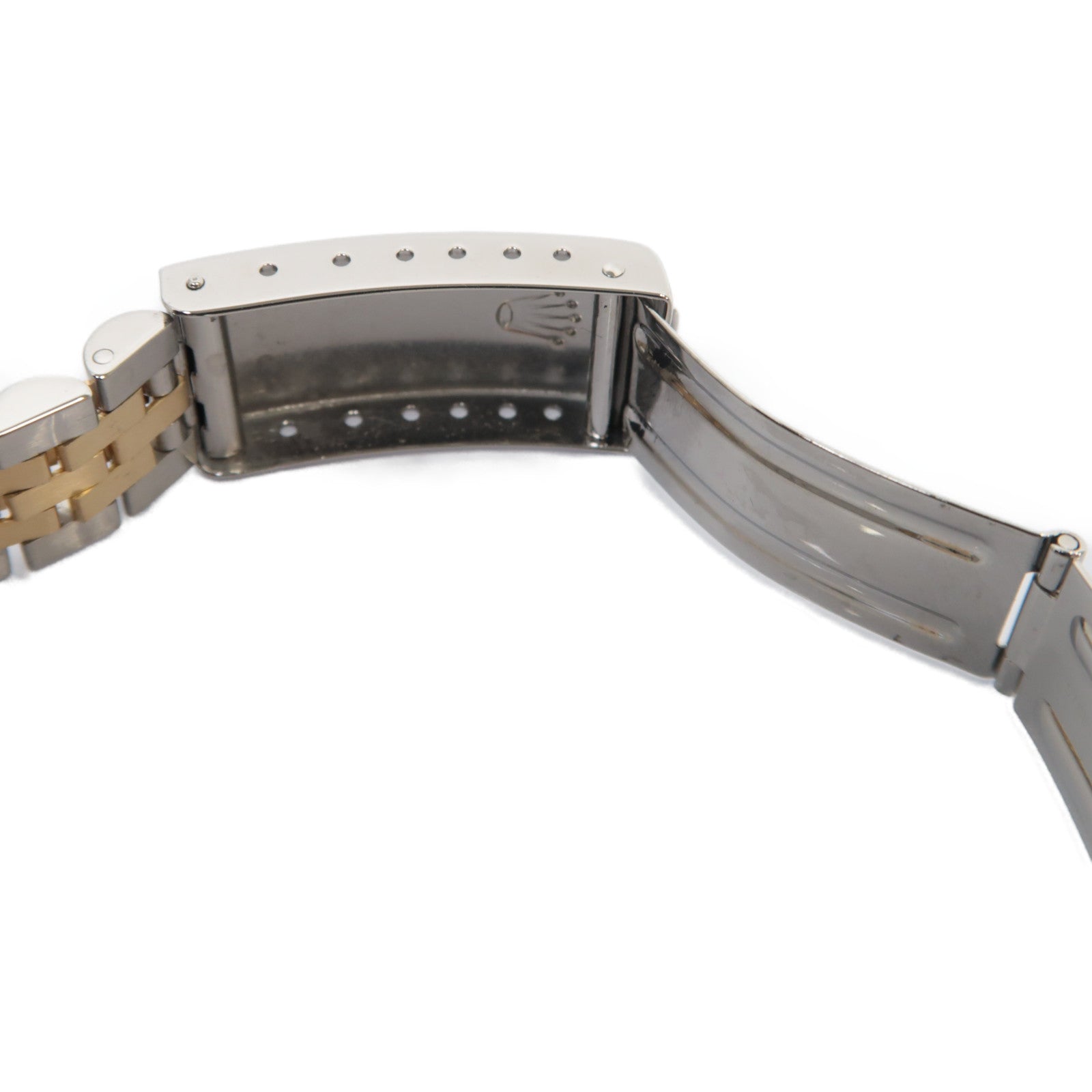 ROLEX Datejust18K黄金/不鏽鋼手錶自動機芯米色