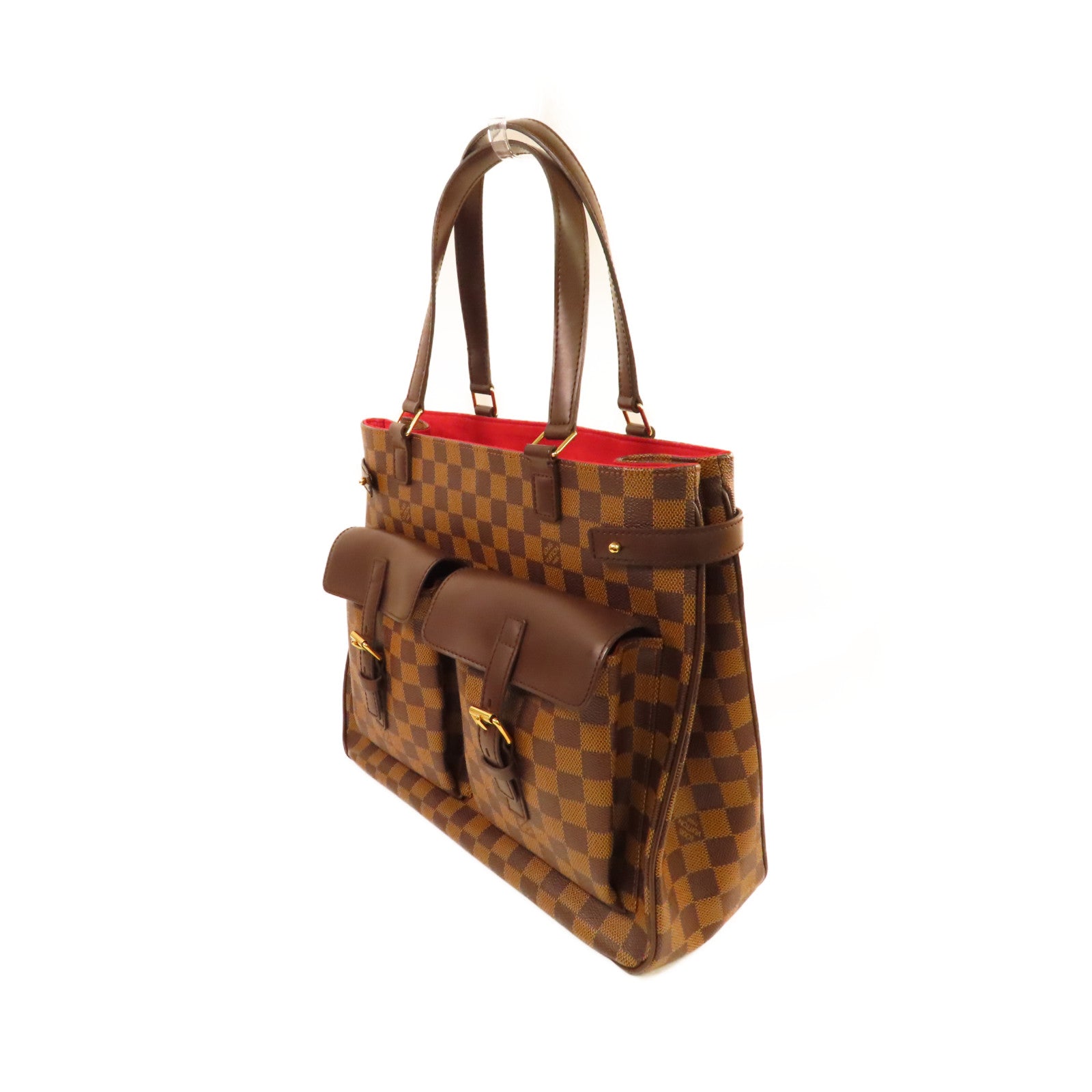 LOUIS VUITTON Damier Uzes Shoulder Tote Bag肩背袋啡色