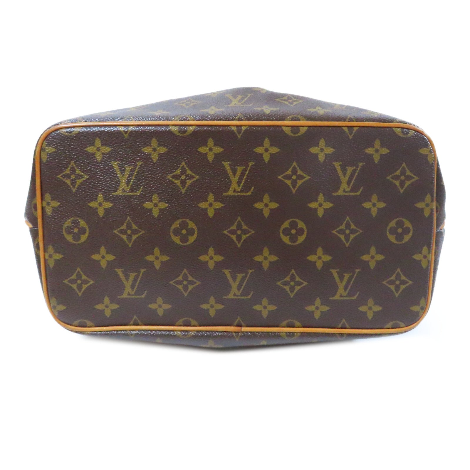 LOUIS VUITTON Monogram Palermo PM金扣手挽肩背兩用袋啡色