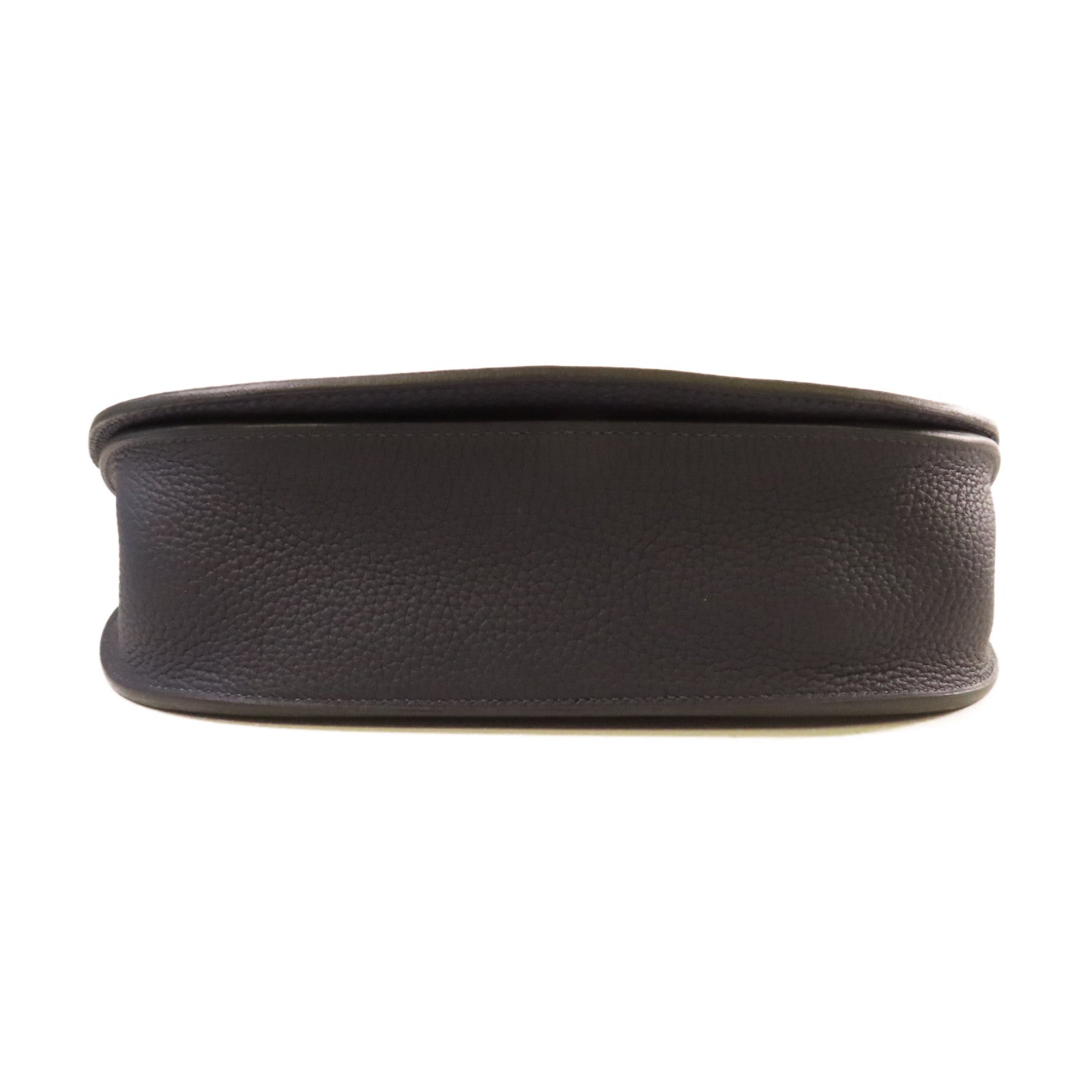 HERMES 牛皮皮革Sac Saut 25 Shoulder Bag金扣肩背袋深藍色