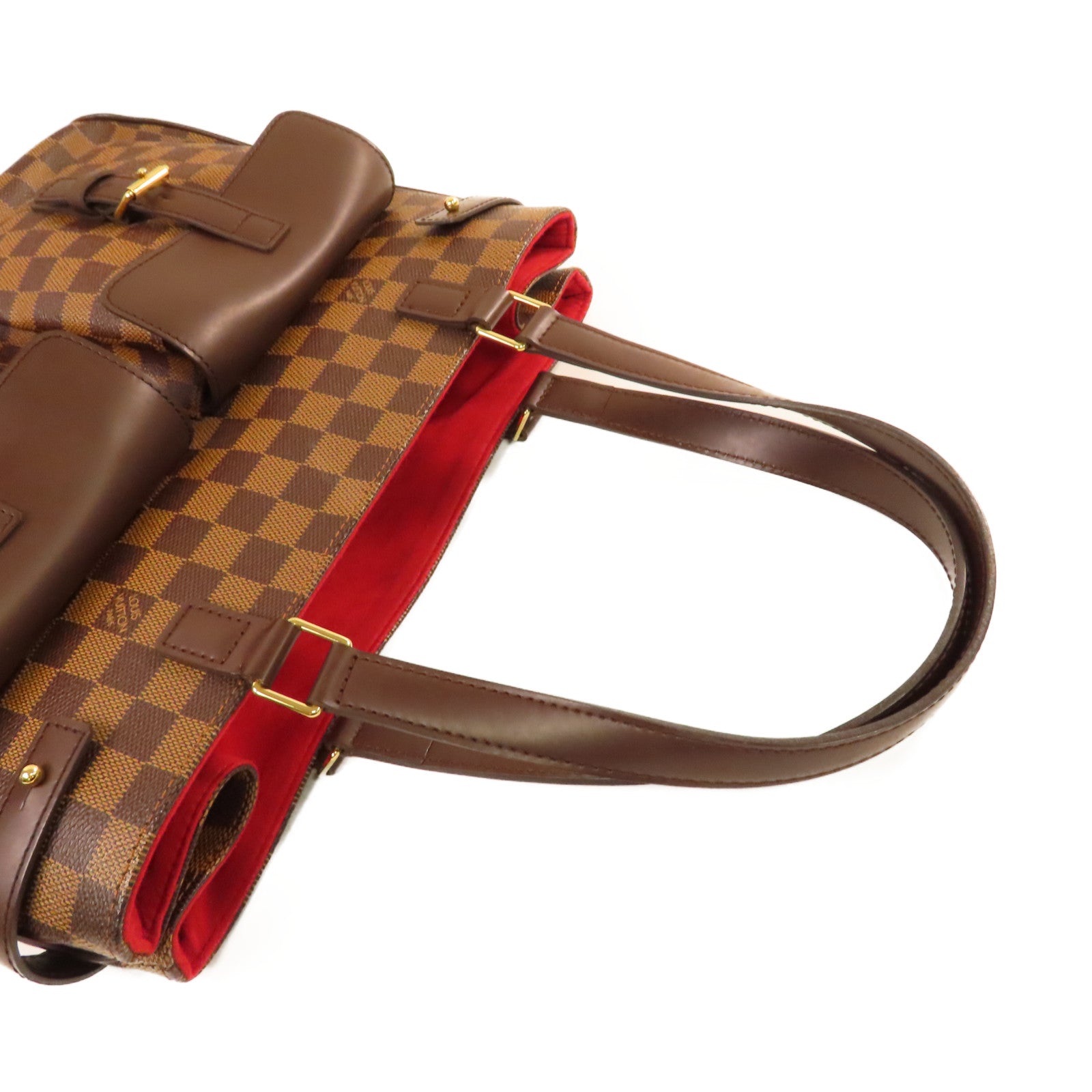 LOUIS VUITTON Damier Uzes Shoulder Tote Bag肩背袋啡色