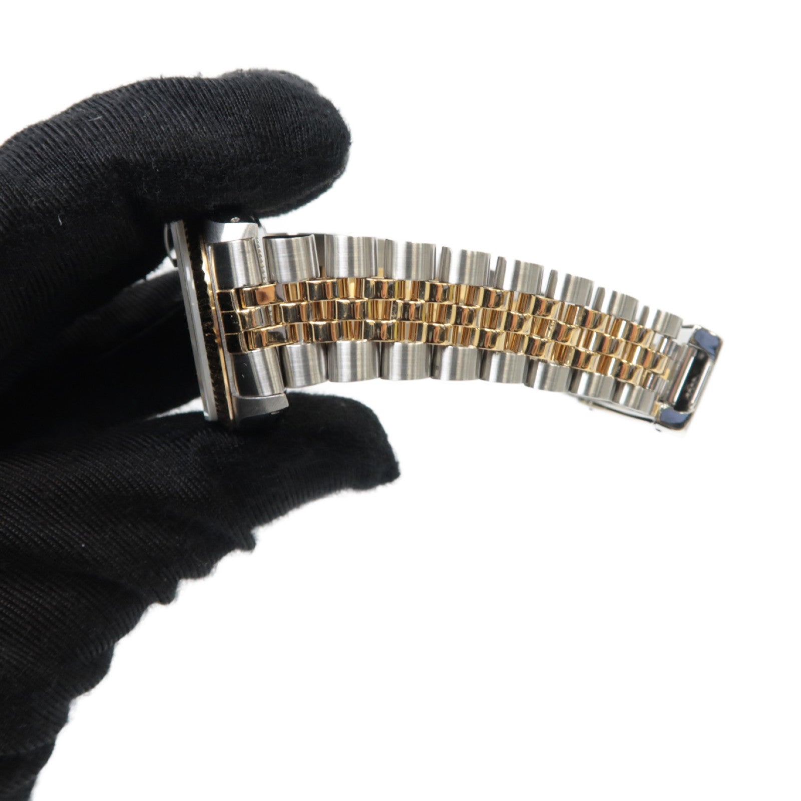 ROLEX Datejust18K黄金/不鏽鋼手錶自動機芯米色